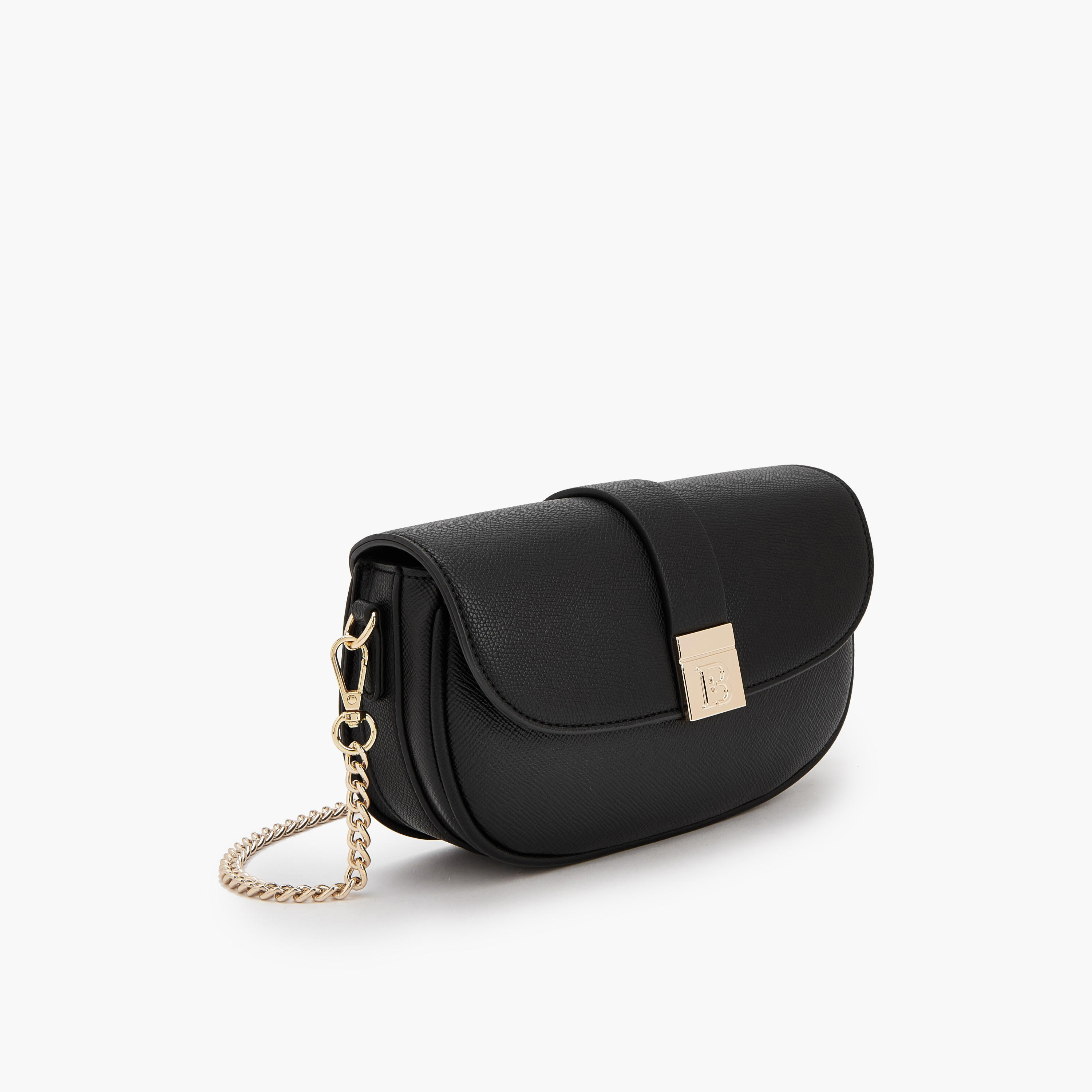 Flora Bella Textured Crossbody Bag with Chain Strap-women-bagsandwallets-handbags-image-3
