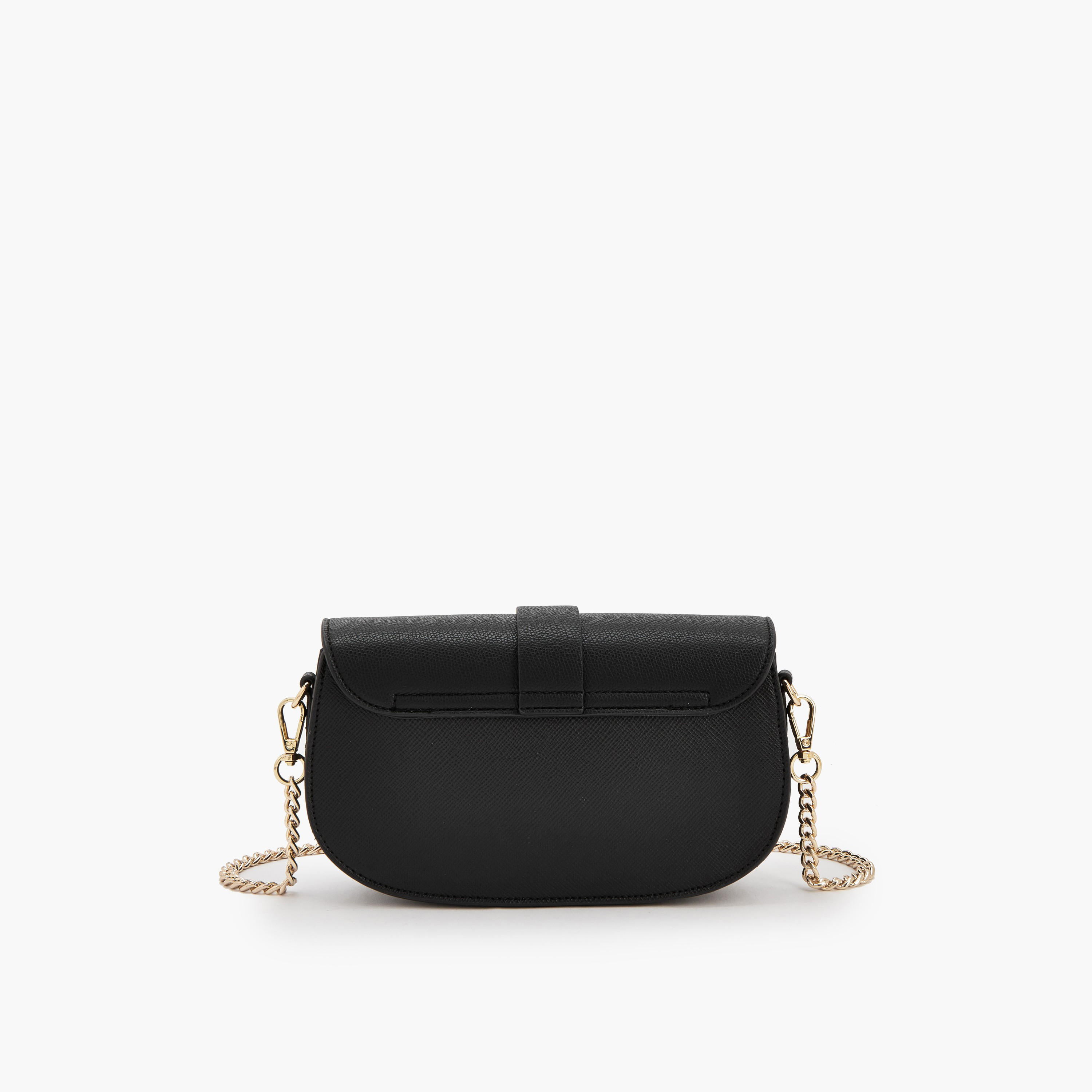Flora Bella Textured Crossbody Bag with Chain Strap-women-bagsandwallets-handbags-image-5