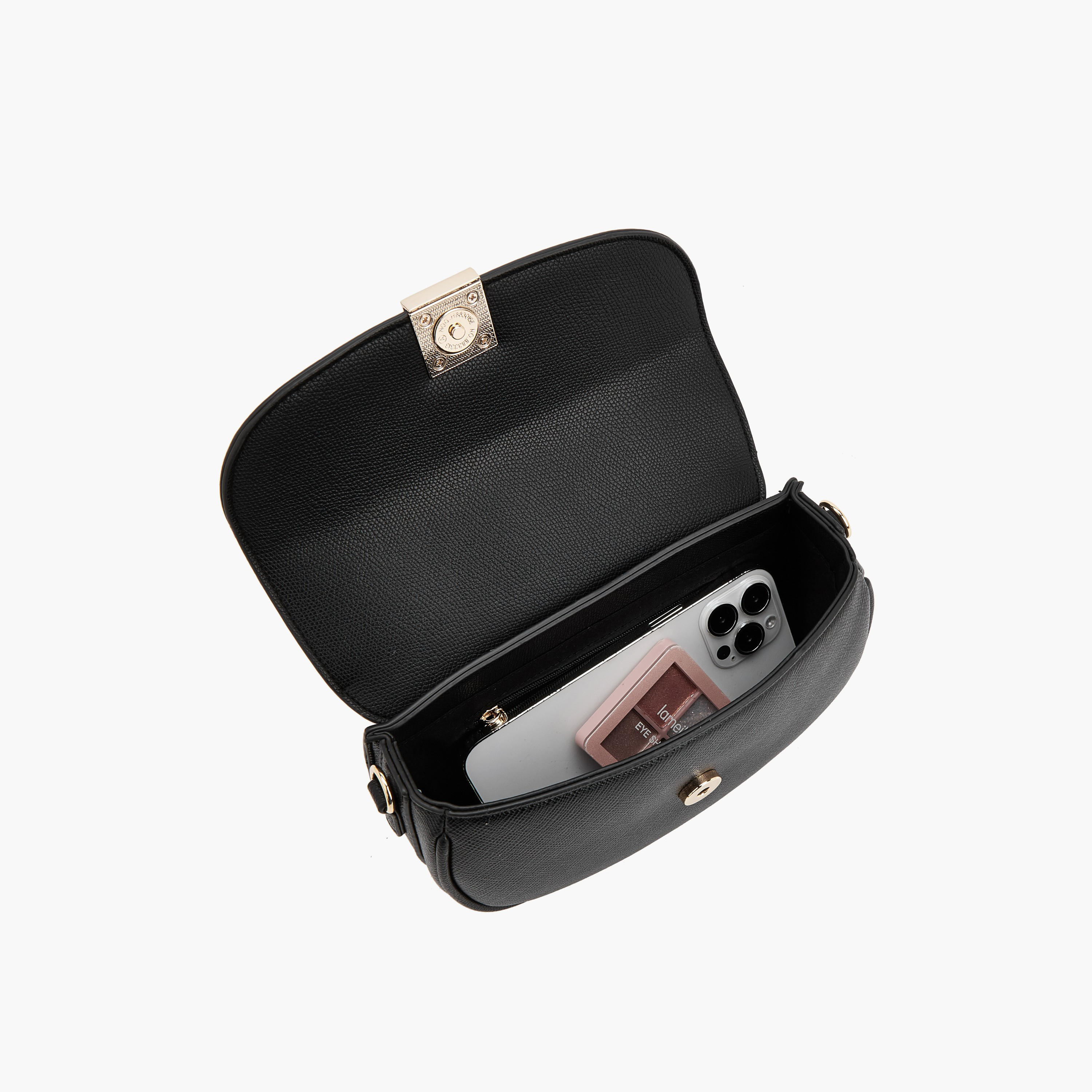 Flora Bella Textured Crossbody Bag with Chain Strap-women-bagsandwallets-handbags-image-7