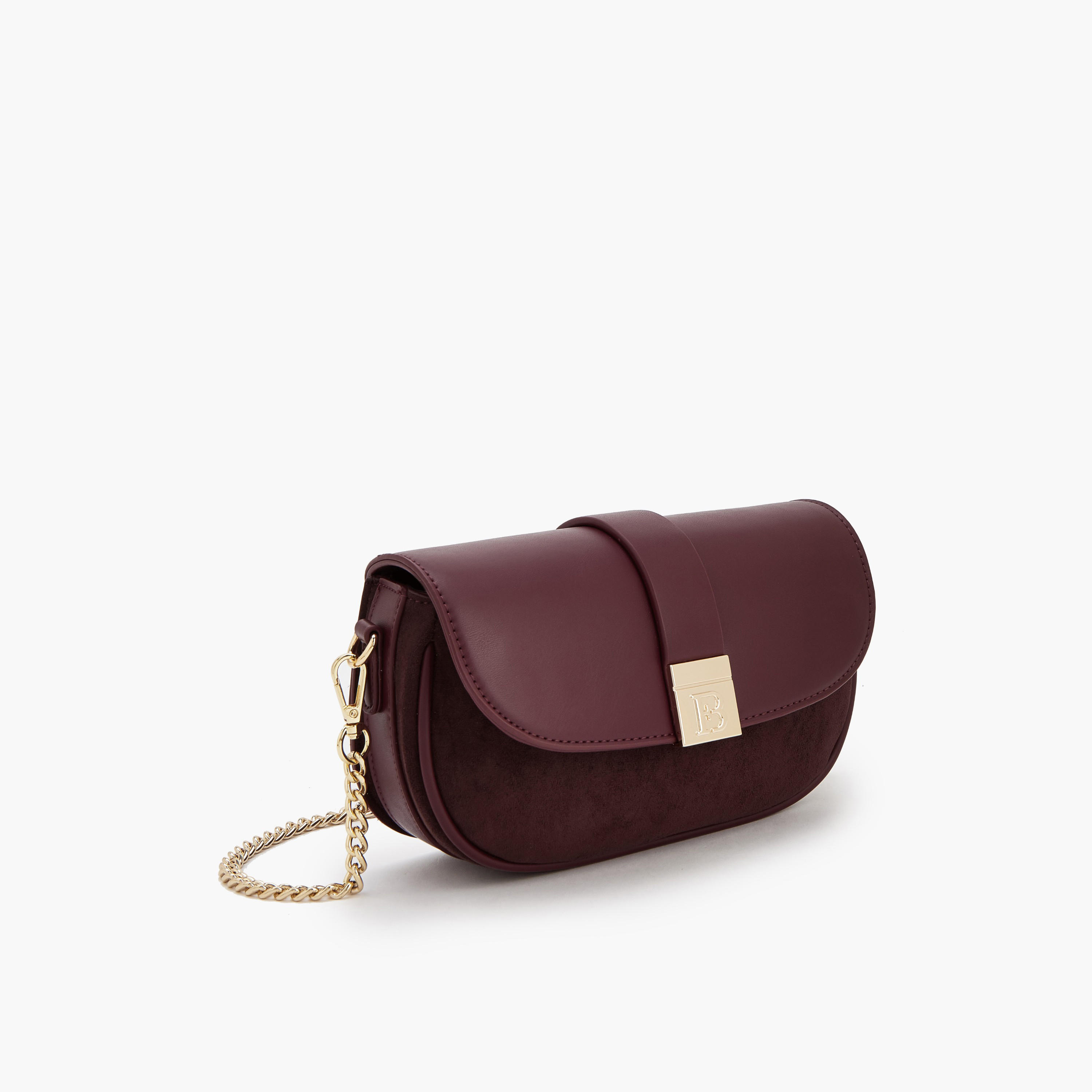 Flora Bella Textured Crossbody Bag with Chain Strap-women-bagsandwallets-handbags-image-3