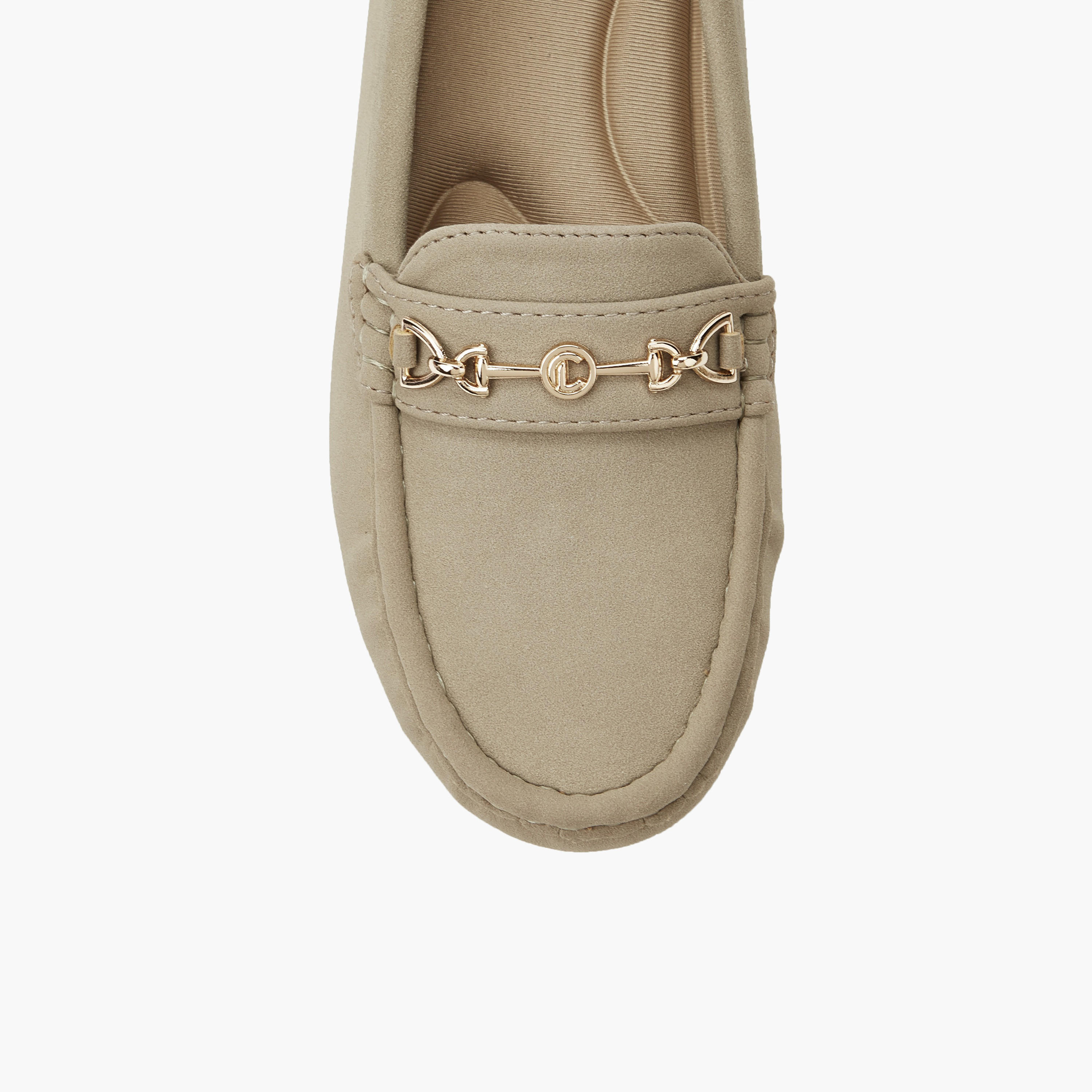 حذاء لوفر بزينة معدن للنساء من لو كونفورت-women-shoes-sandals-heeled-image-5