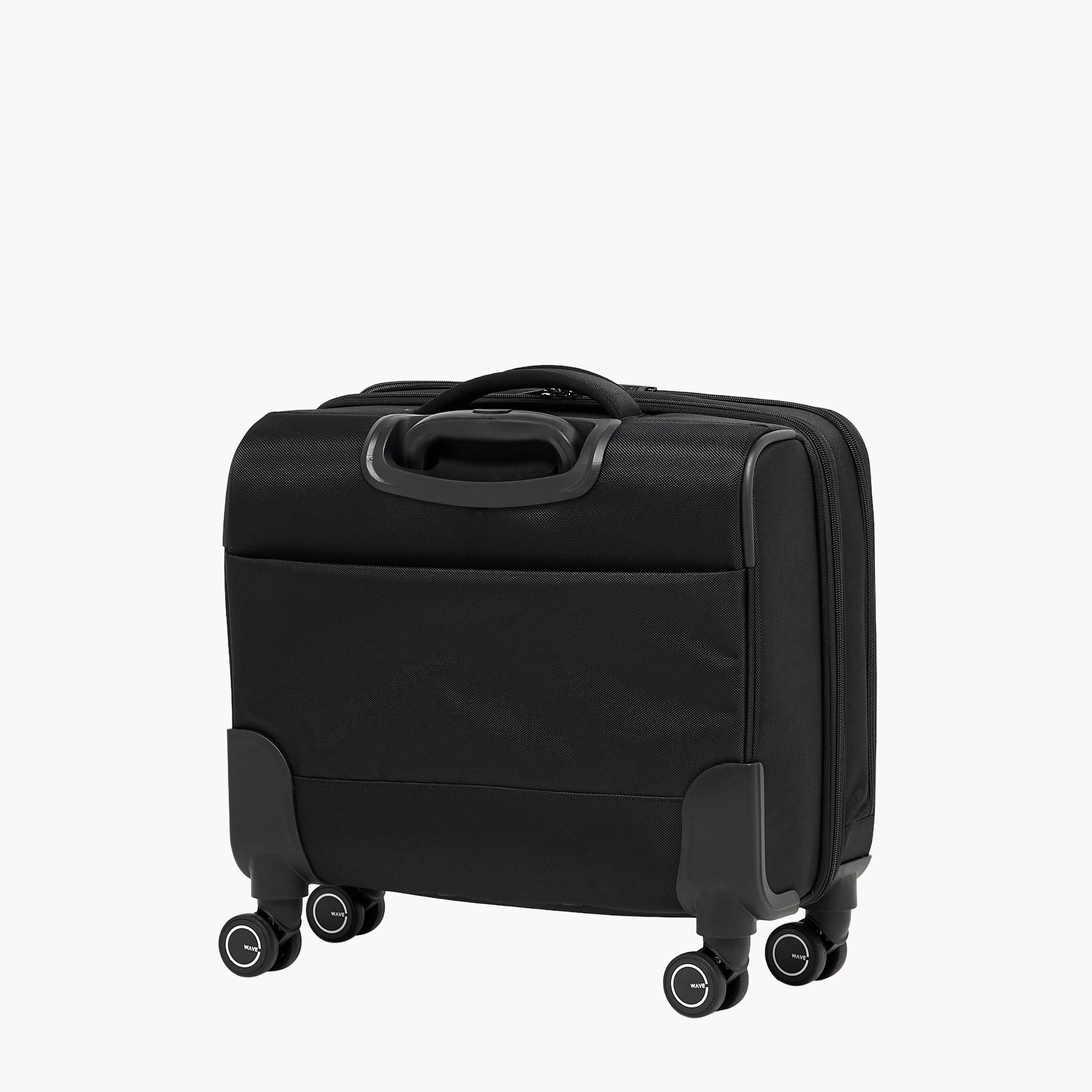 WAVE Solid Softcase Trolley Bag with Retractable Handle-travel-luggagesandbags-luggage-image-4