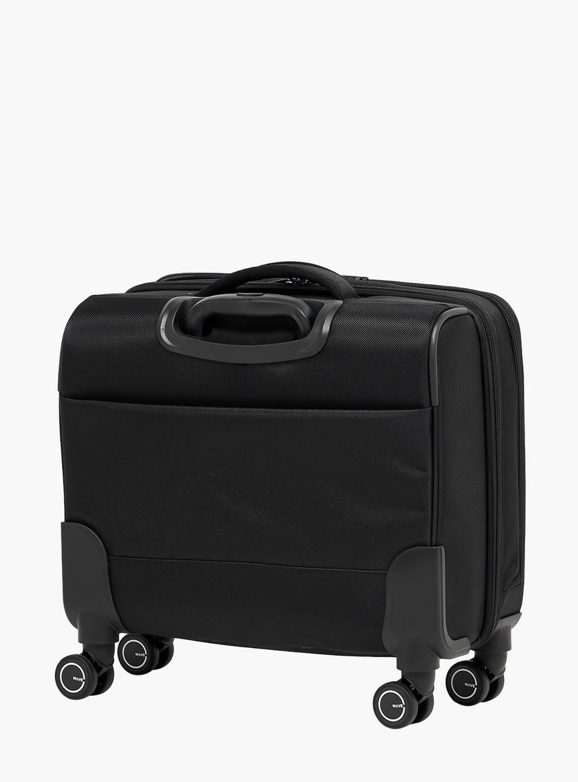 WAVE Solid Softcase Trolley Bag with Retractable Handle-travel-luggagesandbags-luggage-image-4