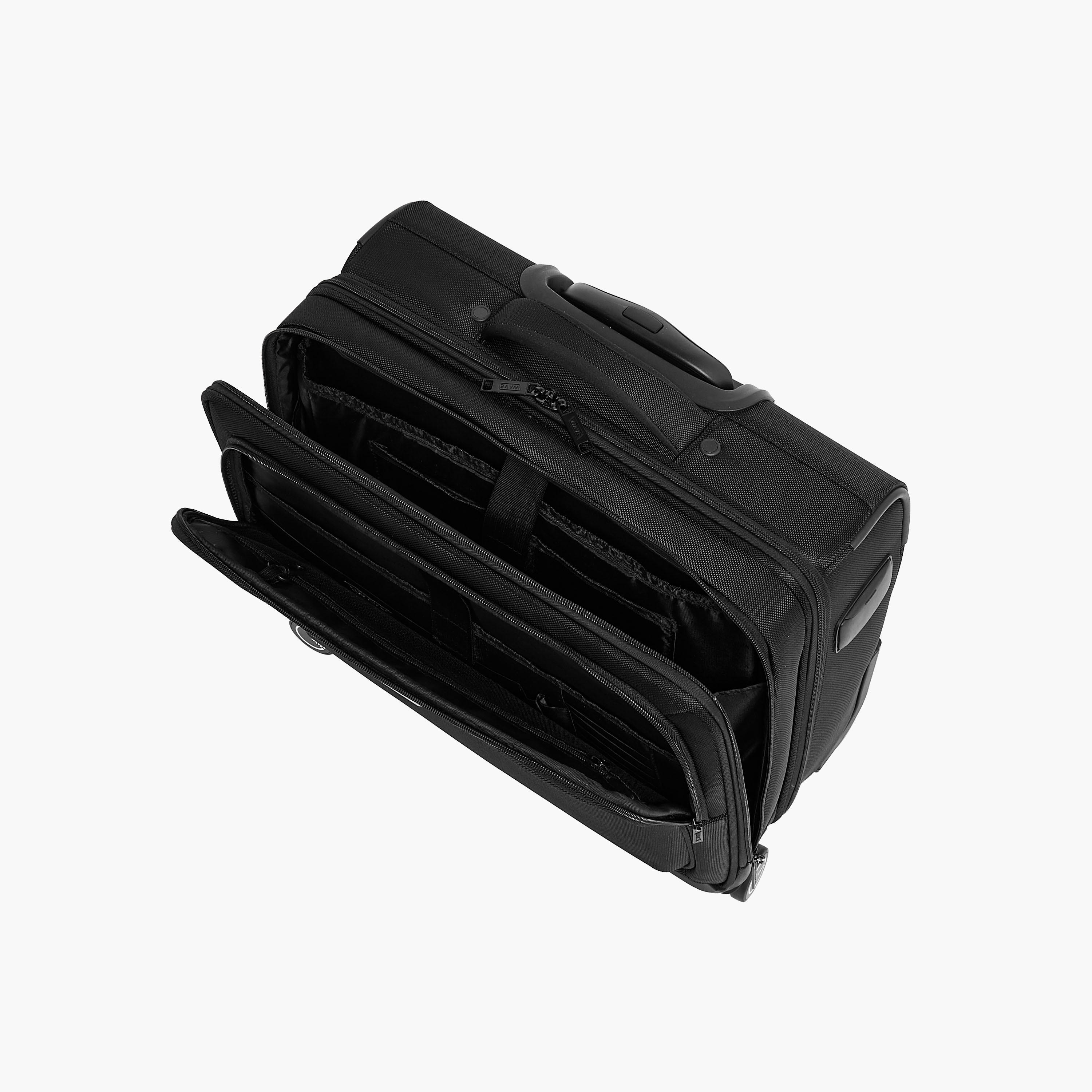 WAVE Solid Softcase Trolley Bag with Retractable Handle-travel-luggagesandbags-luggage-image-9
