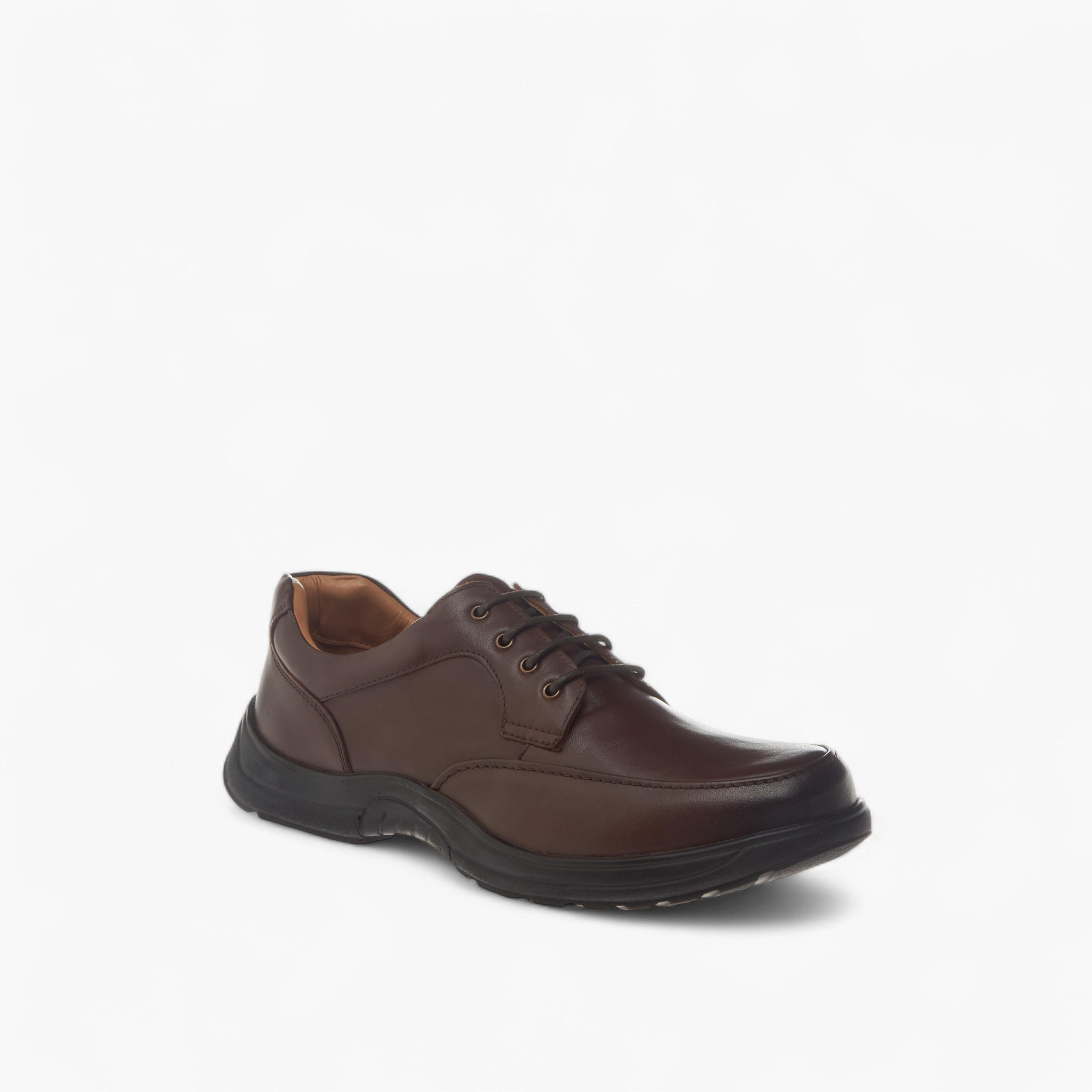 LBL by Shoexpress Solid Lace-Up Derby Shoes-men-shoes-formalshoes-image-2