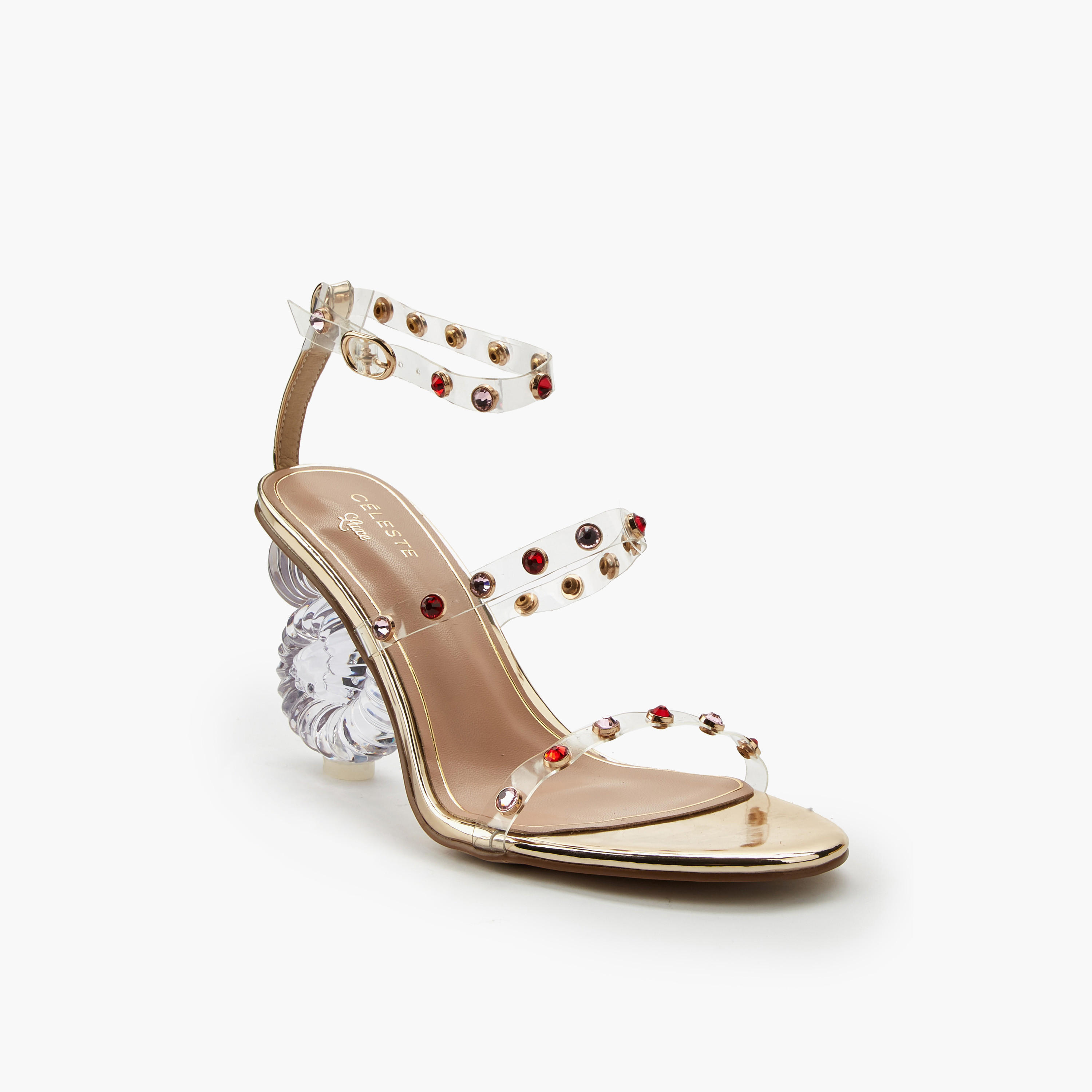 صندل مرصّع بحزام حول الكاحل للنساء من سيليست-women-shoes-sandals-heeled-image-3