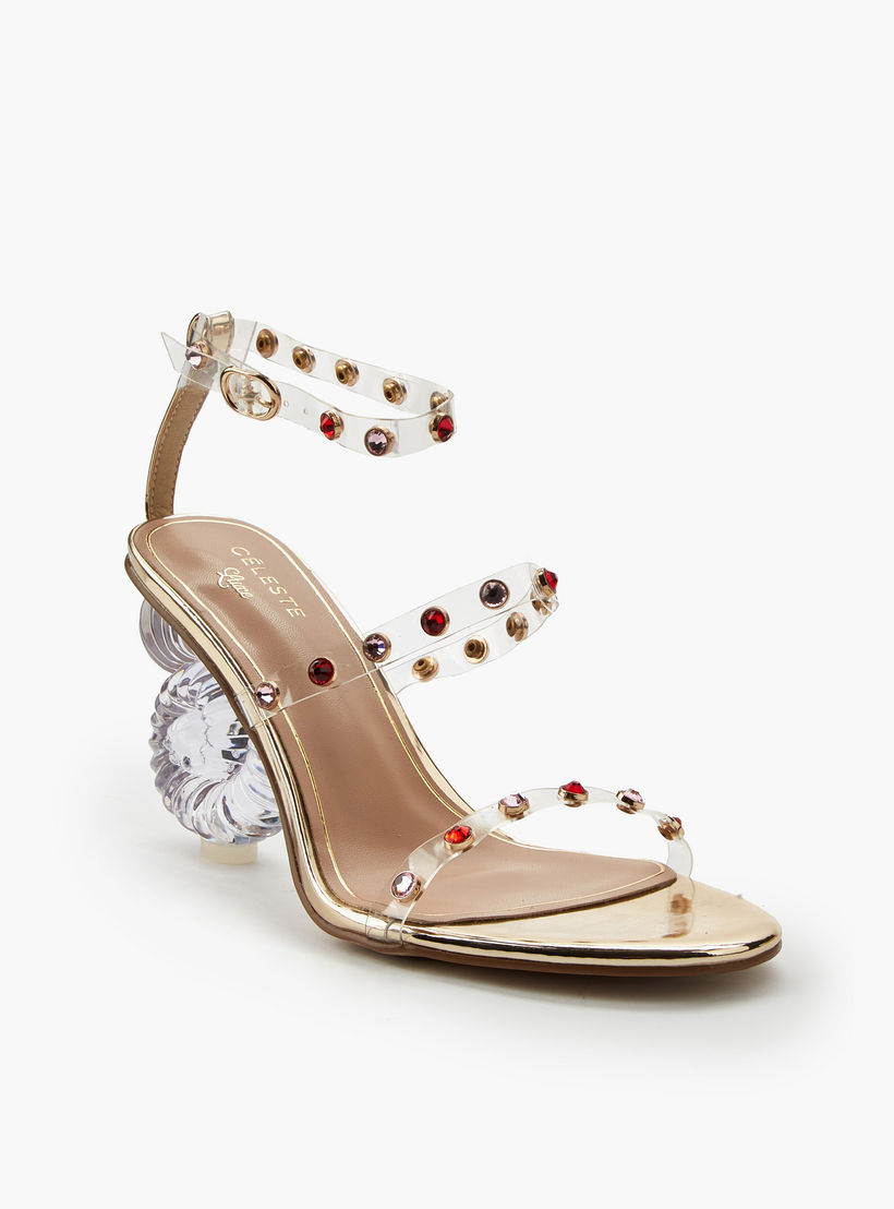 صندل مرصّع بحزام حول الكاحل للنساء من سيليست-women-shoes-sandals-heeled-image-3