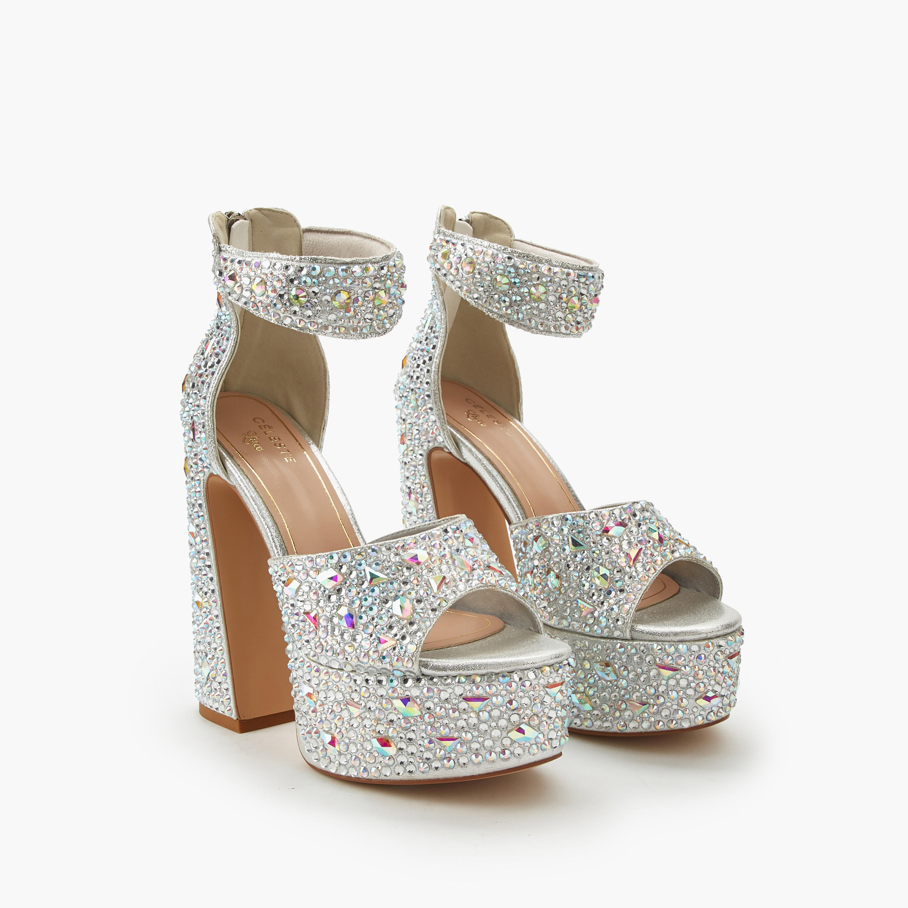 Celeste Women Embellished Block Heel Sandals-women-shoes-sandals-heeled-image-1