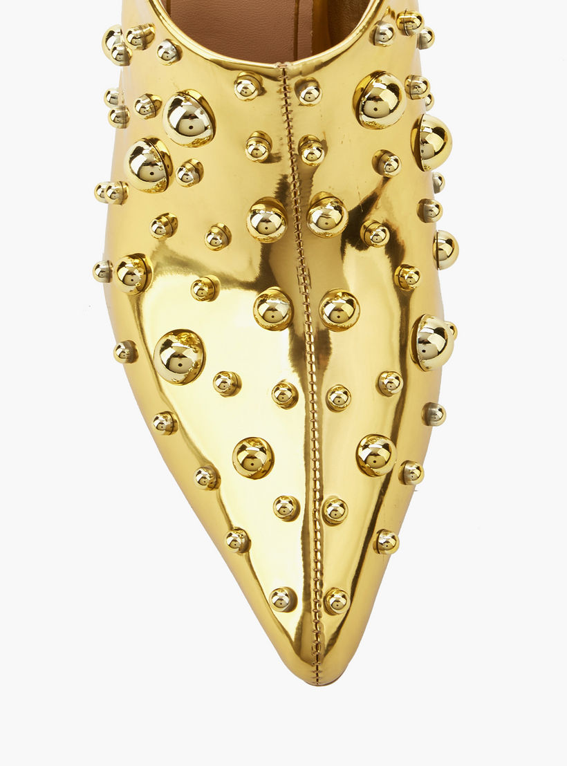 Celeste Women Studded Stiletto Heel Mules-women-shoes-heels-image-4