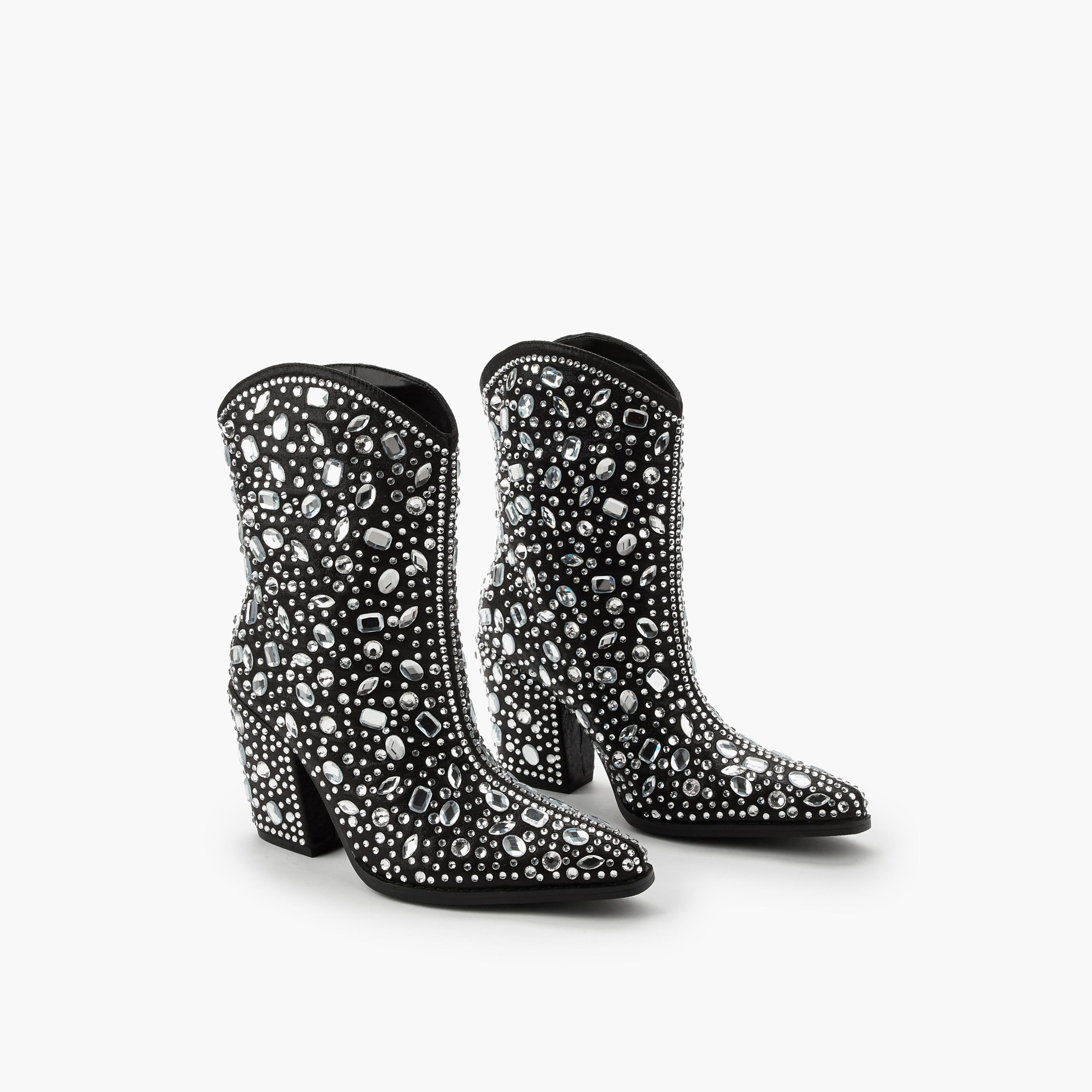 Celeste Women Studded High Shaft Boots-women-shoes-boots-image-1
