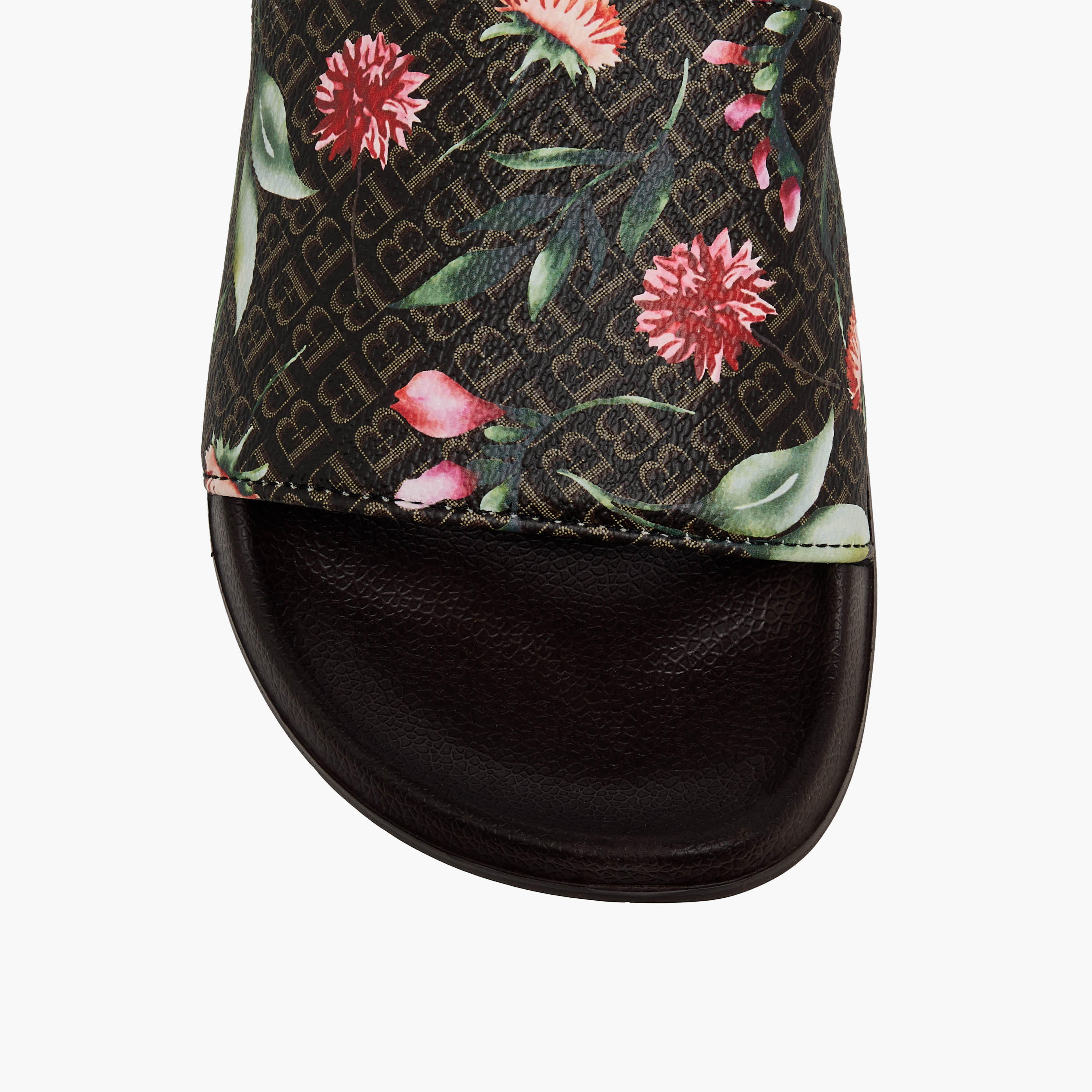 شبشب بطبعات زهور مونوجرام للنساء من فلورا بيلا-women-shoes-flipflopsandslides-image-4