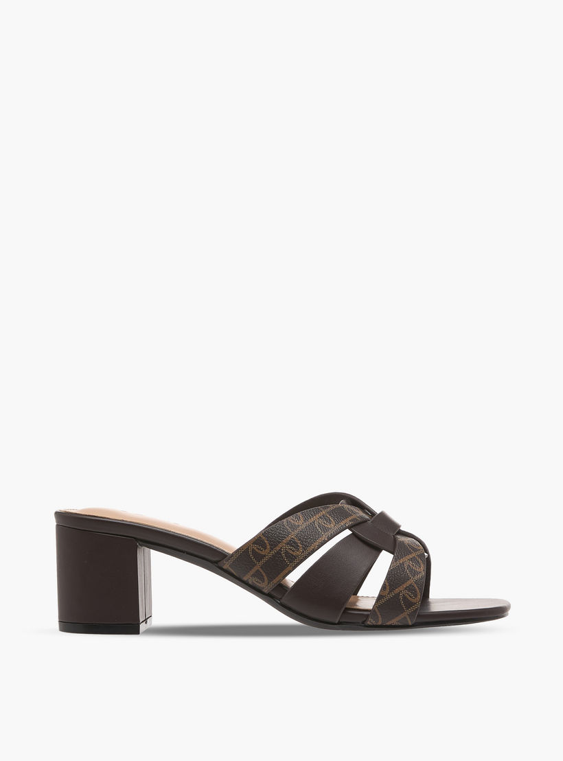 Paprika Women Printed Block Heel Slip-On Sandals-women-shoes-sandals-heeled-image-3