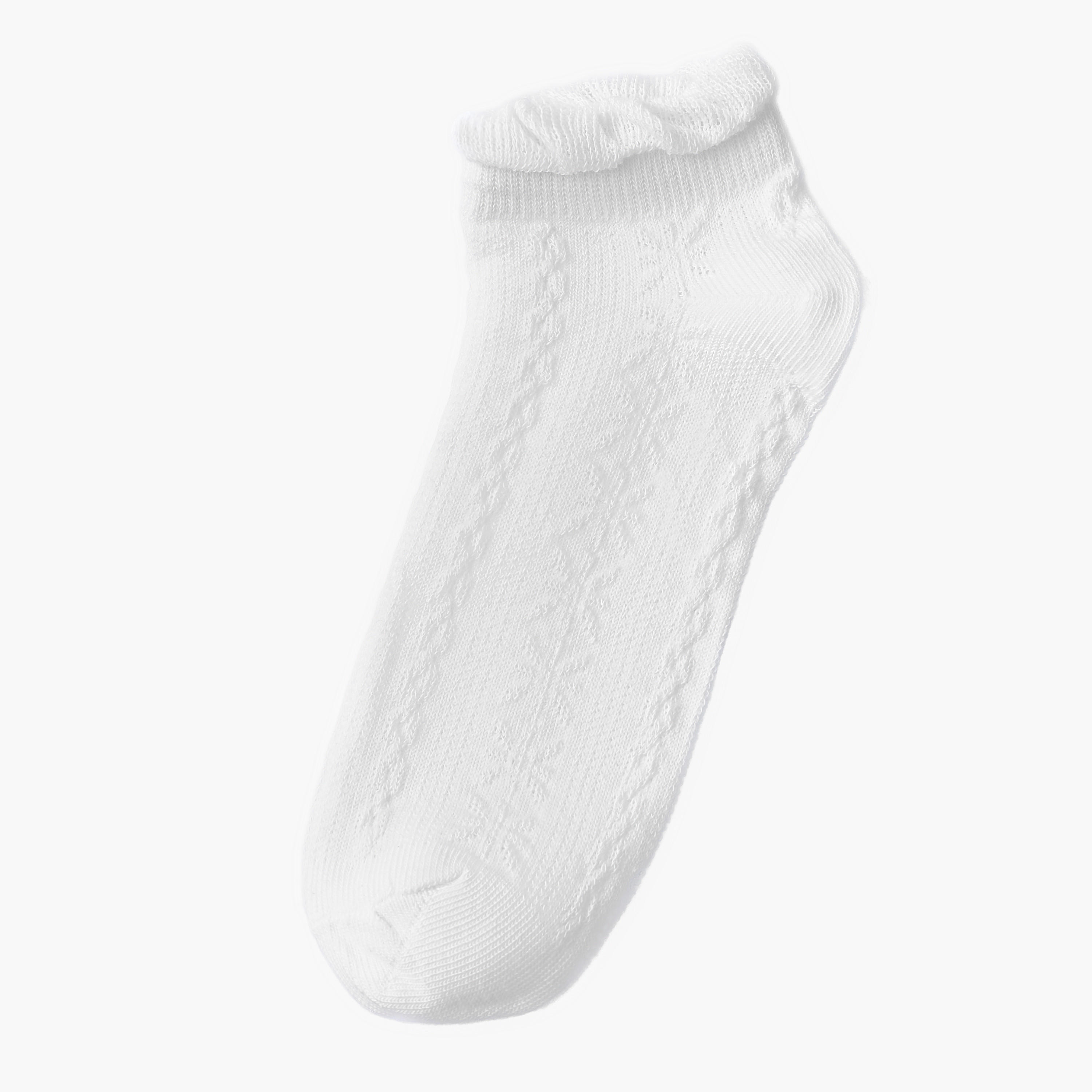 طقم من 5 - جوارب طول الكاحل للأطفال من جونيورز-girls-accessories-socks-image-2