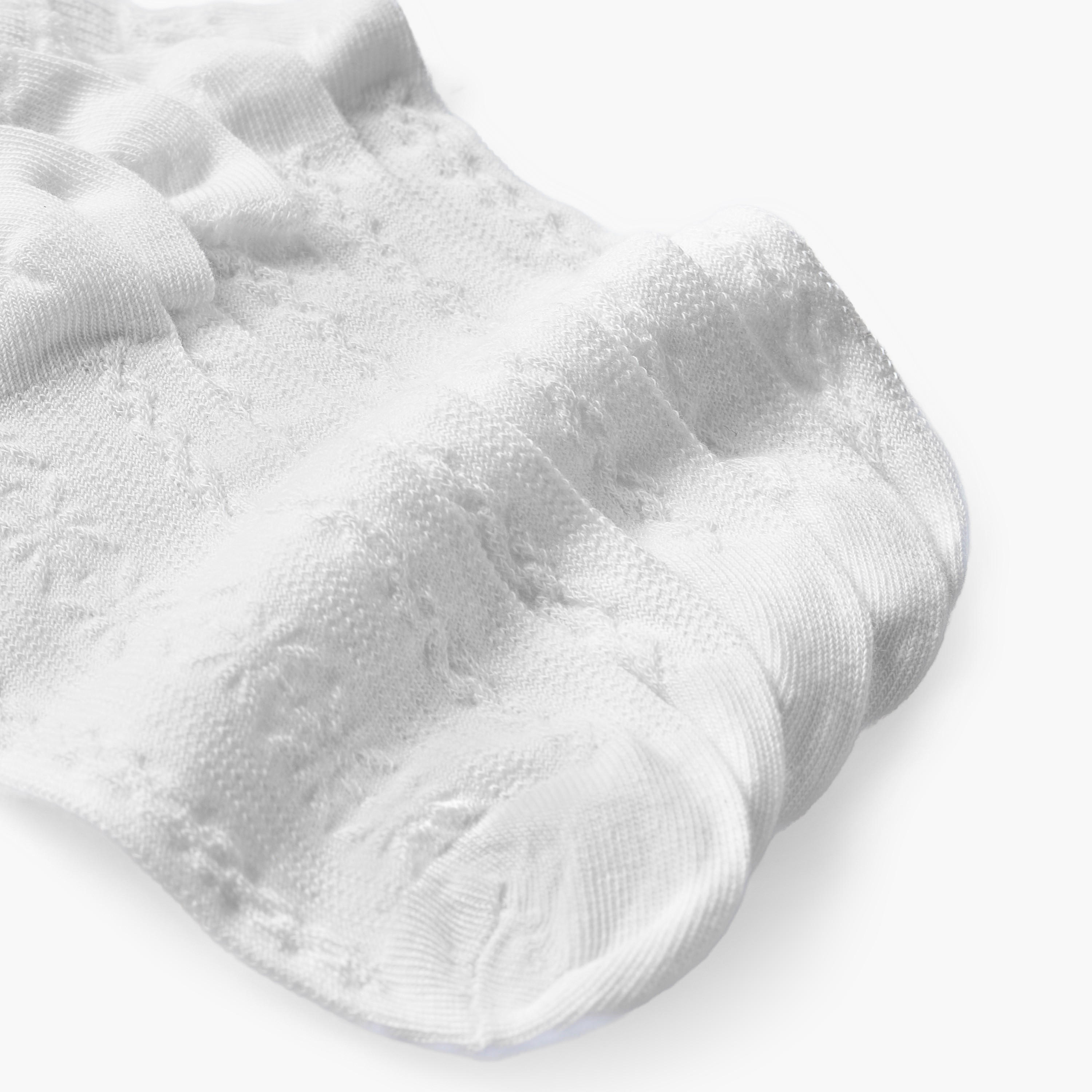 طقم من 5 - جوارب طول الكاحل للأطفال من جونيورز-girls-accessories-socks-image-4