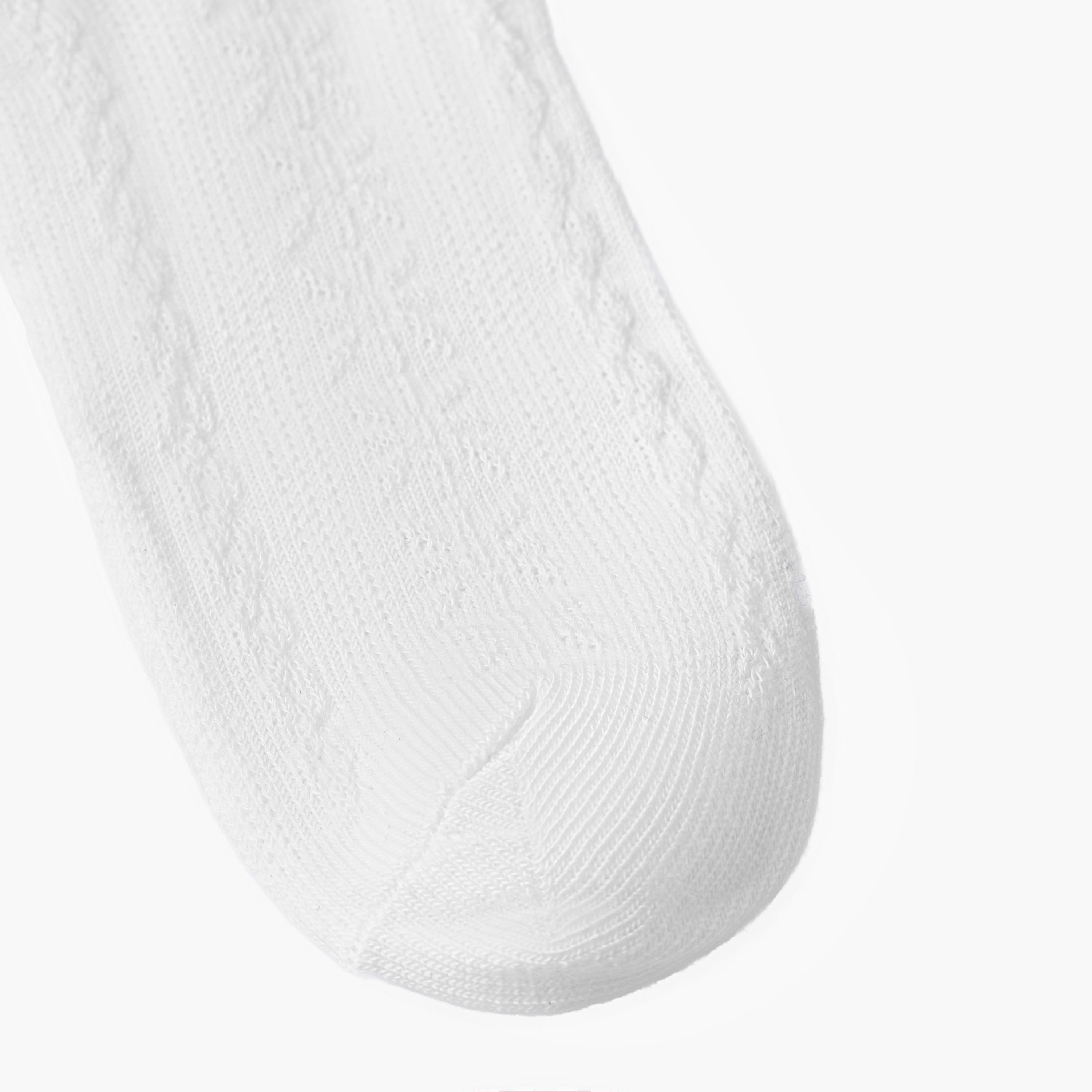 طقم من 5 - جوارب طول الكاحل للأطفال من جونيورز-girls-accessories-socks-image-5