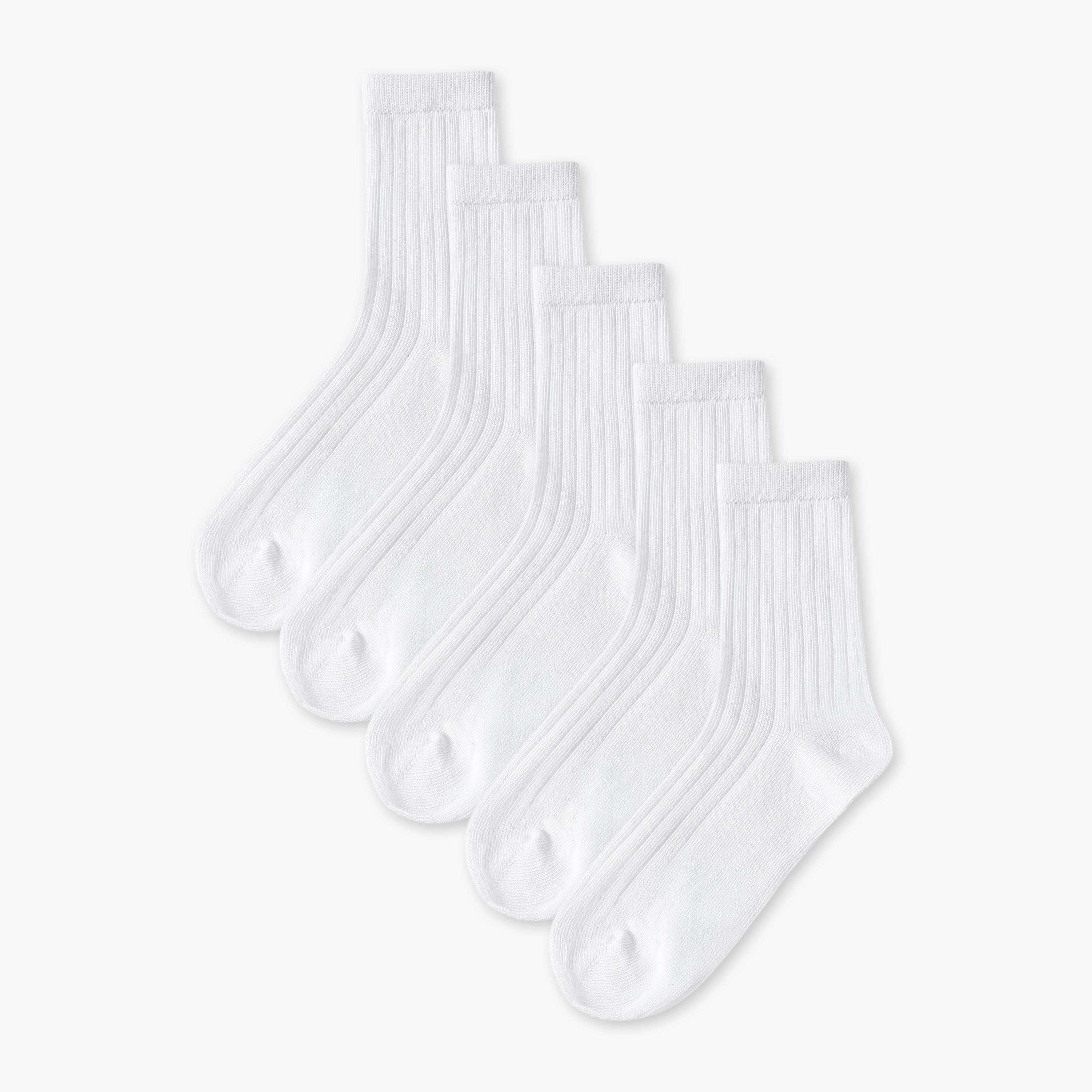 Pack of 5 - Girls Ankle Socks-girls-accessories-socks-image-1