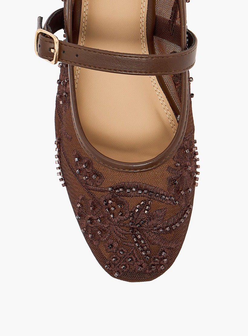 Flora Bella by Shoexpress Women Embroidered Ballerina Shoes-women-shoes-ballerinas-image-4