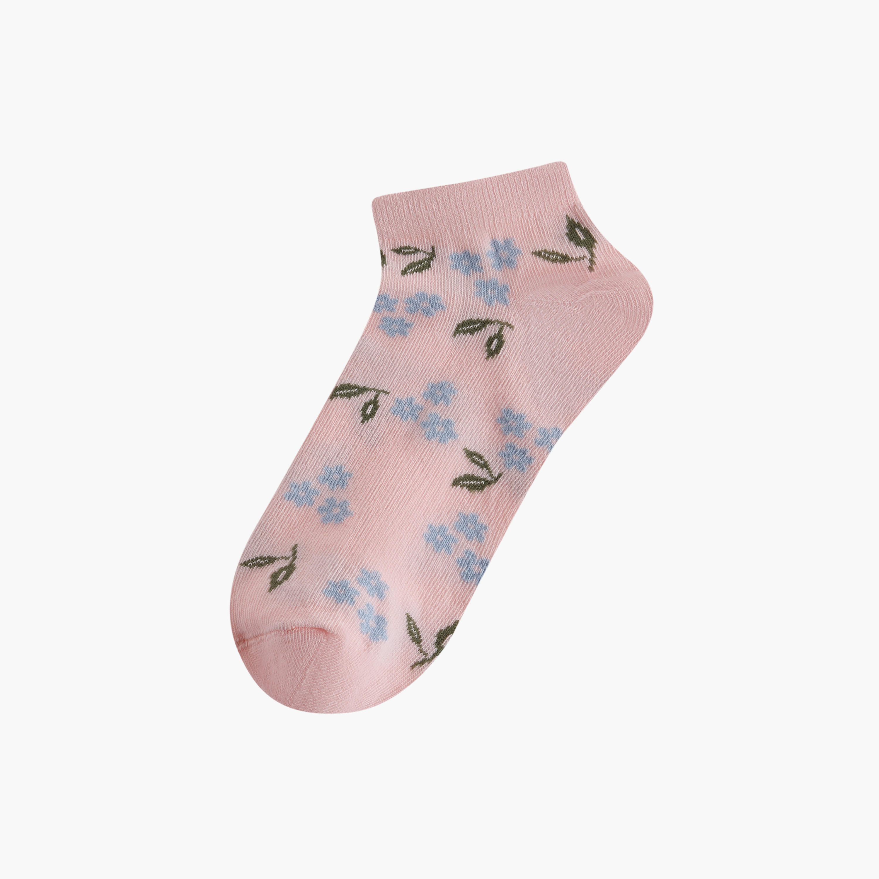 Celeste Assorted Ankle Length Socks - Set of 5-women-socksandstockings-image-2