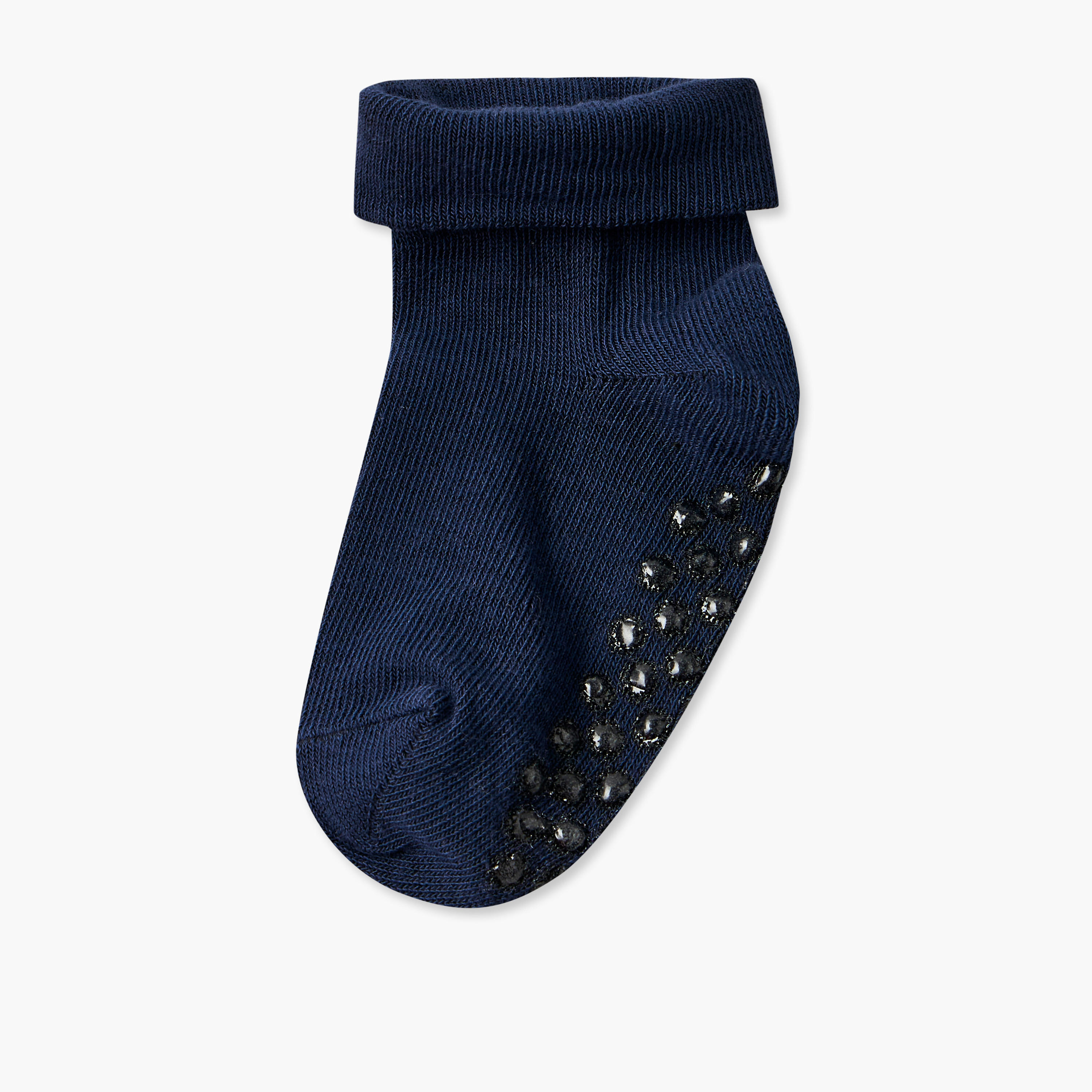 Pack of 5 Barefeet Cotton Ankle Length Baby Boys Socks with Strips-boys-accessories-socks-image-6