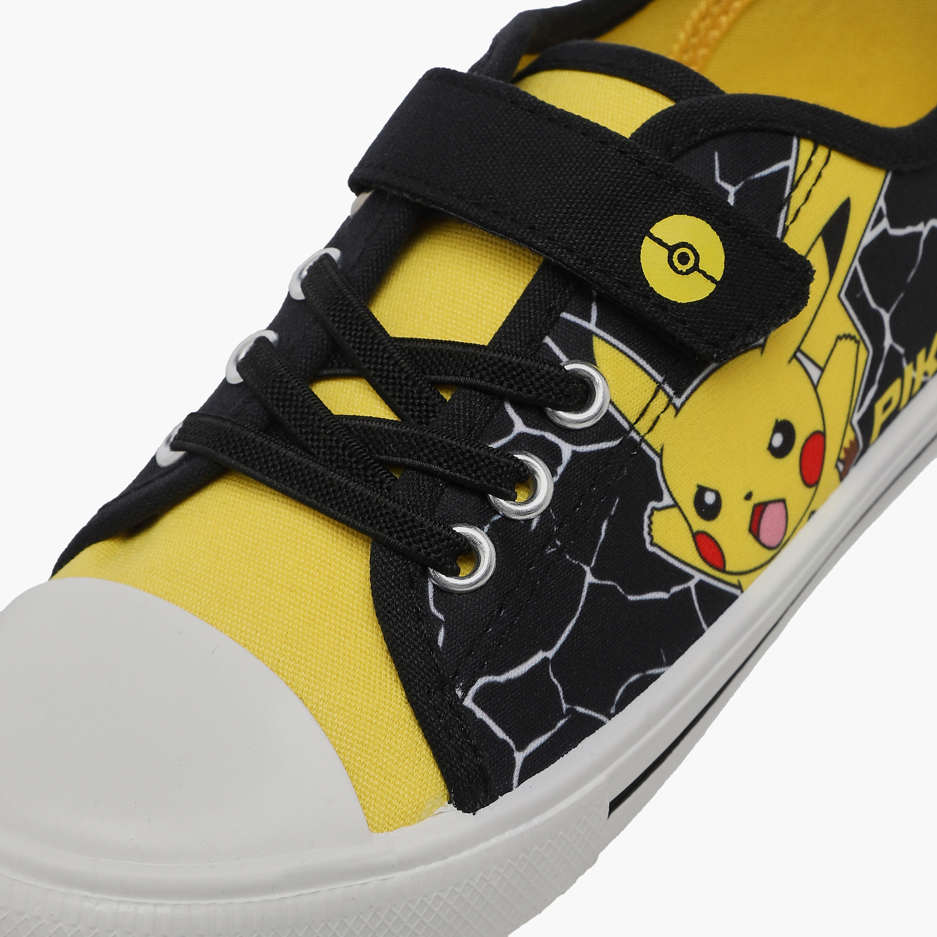 حذاء سنيكرز بطول الكاحل وشريط إغلاق لاصق بطبعات بوكيمون للأولاد-boys-shoes-sneakers-image-4