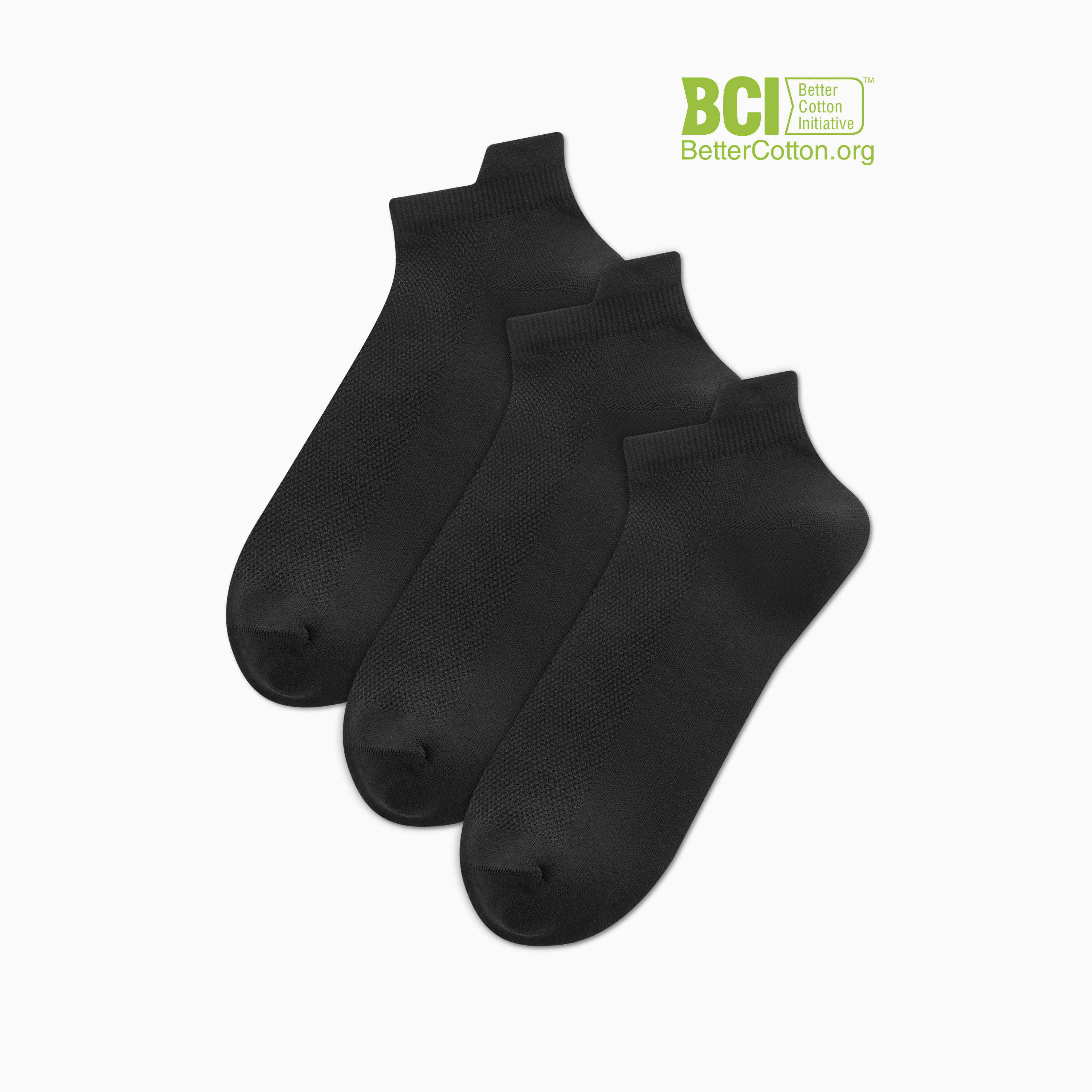 Dash Solid Ankle Length Sports Socks - Set of 3-men-socks-image-1