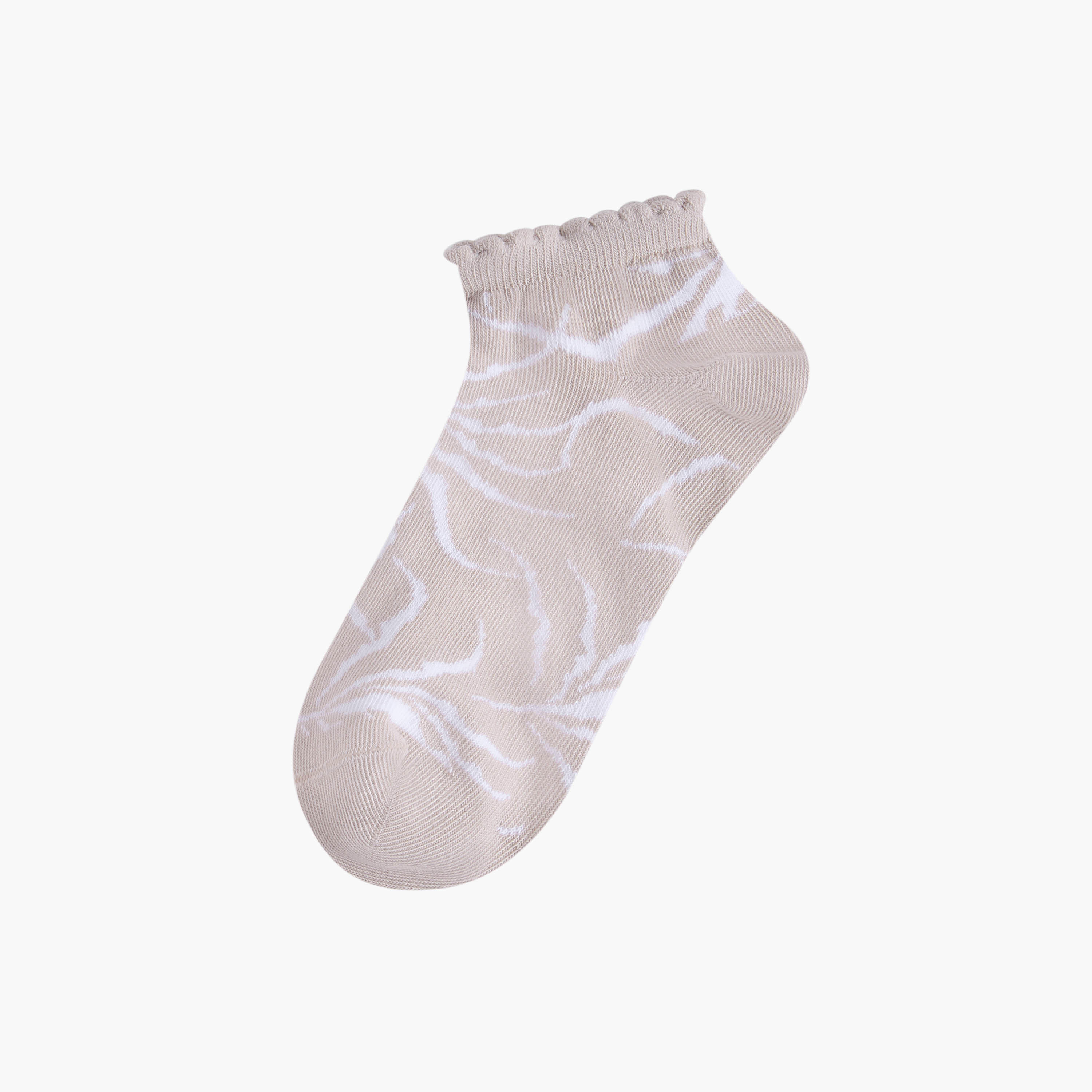 Celeste Printed Ankle Length Socks - Set of 5-women-socksandstockings-image-2