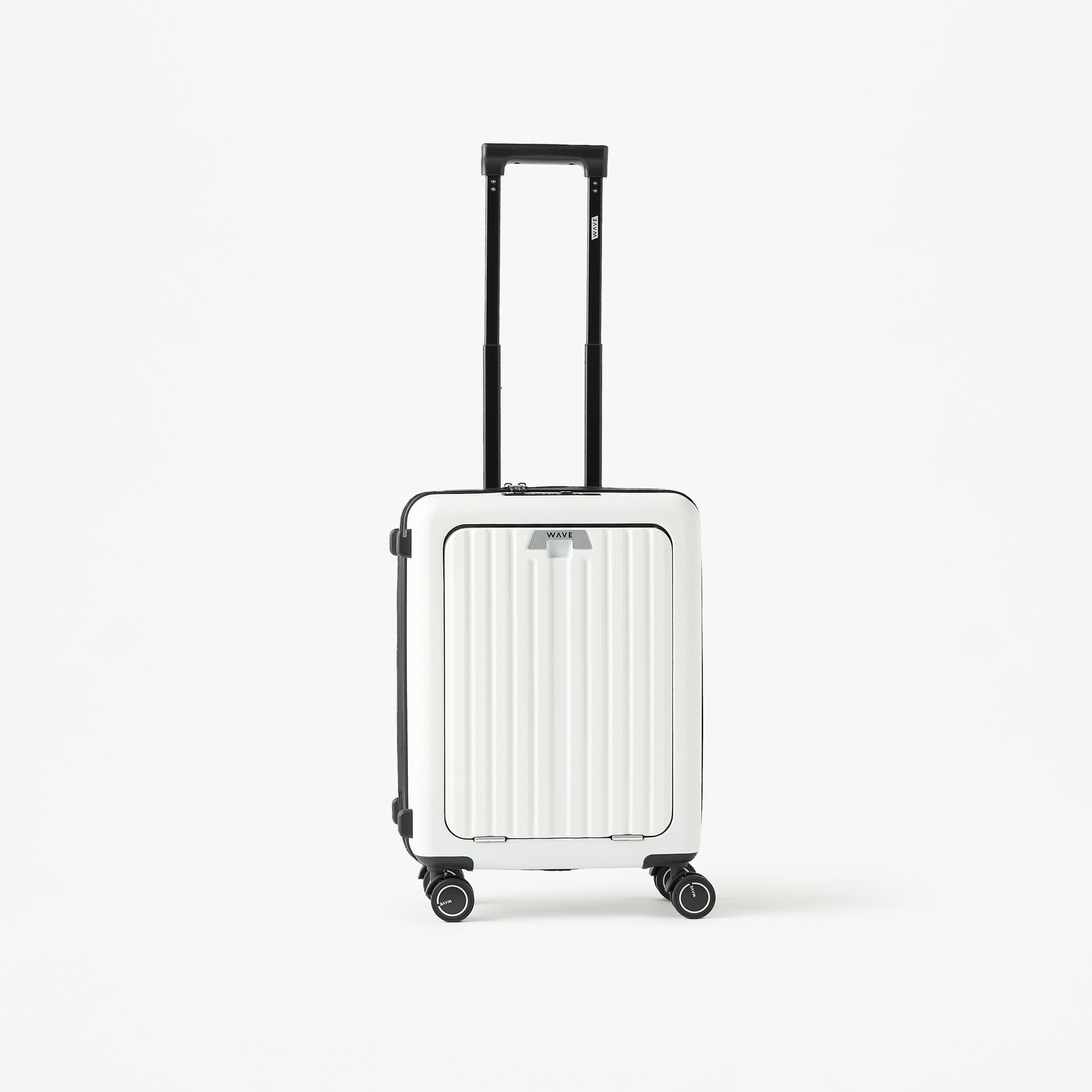 WAVE Textured Hardcase Trolley with Retractable Handle - 20 Inches Check-in Bag-travel-luggagesandbags-luggage-image-1