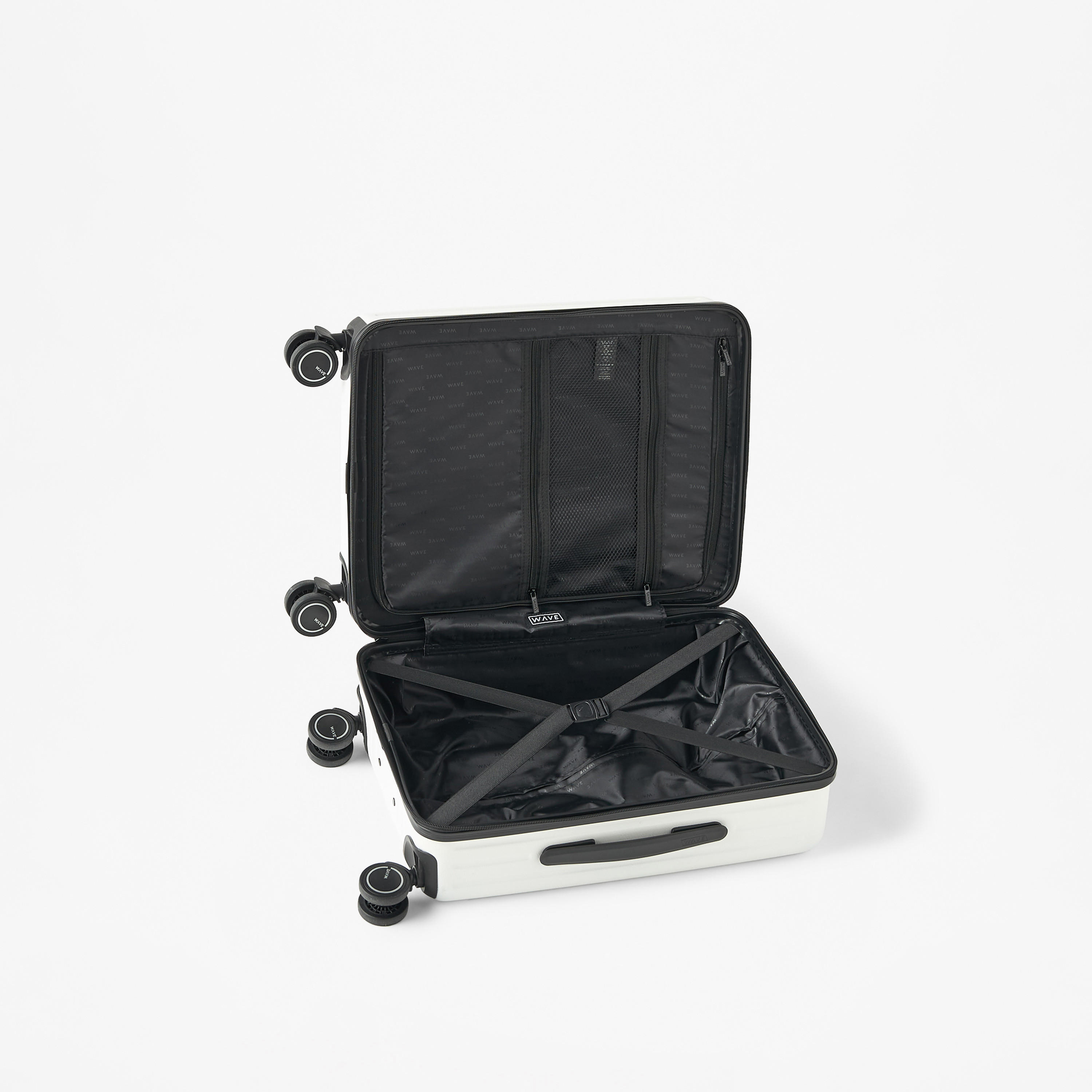 WAVE Textured Hardcase Trolley with Retractable Handle - 20 Inches Check-in Bag-travel-luggagesandbags-luggage-image-7