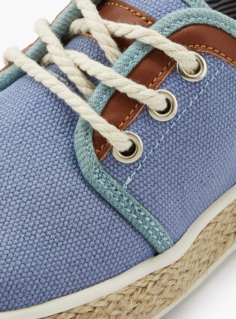 Peppermint Boys Lace-Up Espadrille Sneakers-boys-shoes-sneakers-image-4