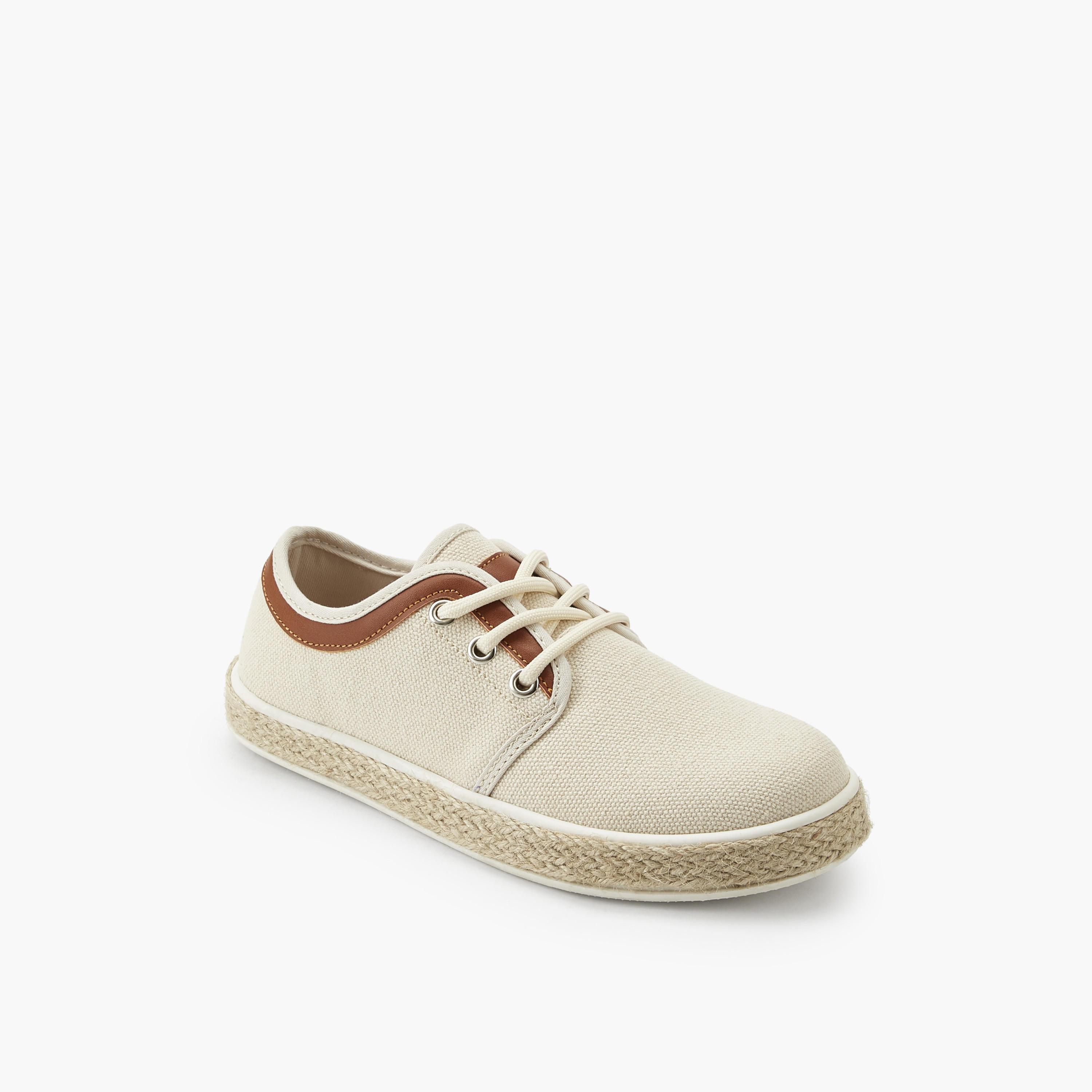 Peppermint Boys Lace-Up Espadrille Sneakers-boys-shoes-sneakers-image-2