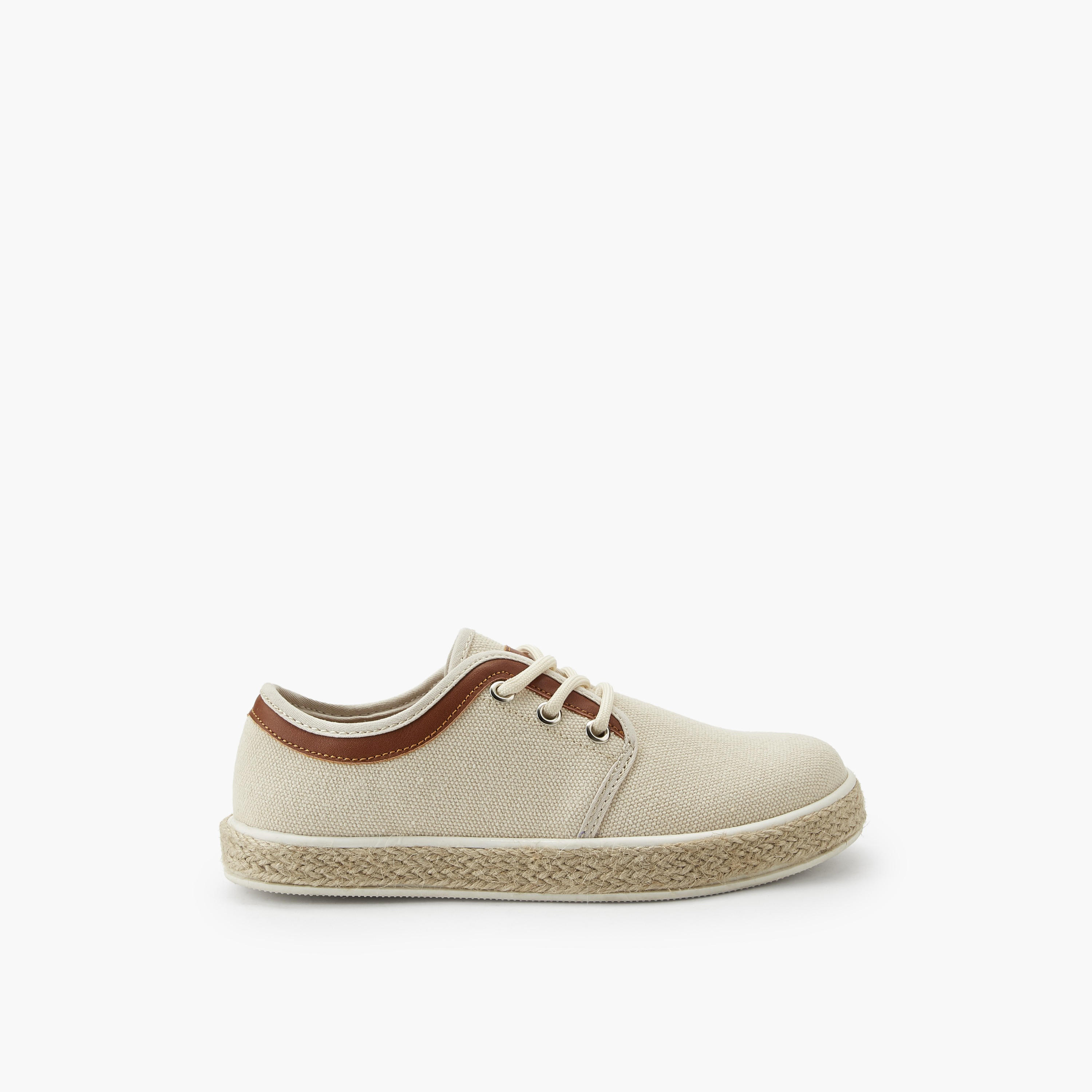 Peppermint Boys Lace-Up Espadrille Sneakers-boys-shoes-sneakers-image-3