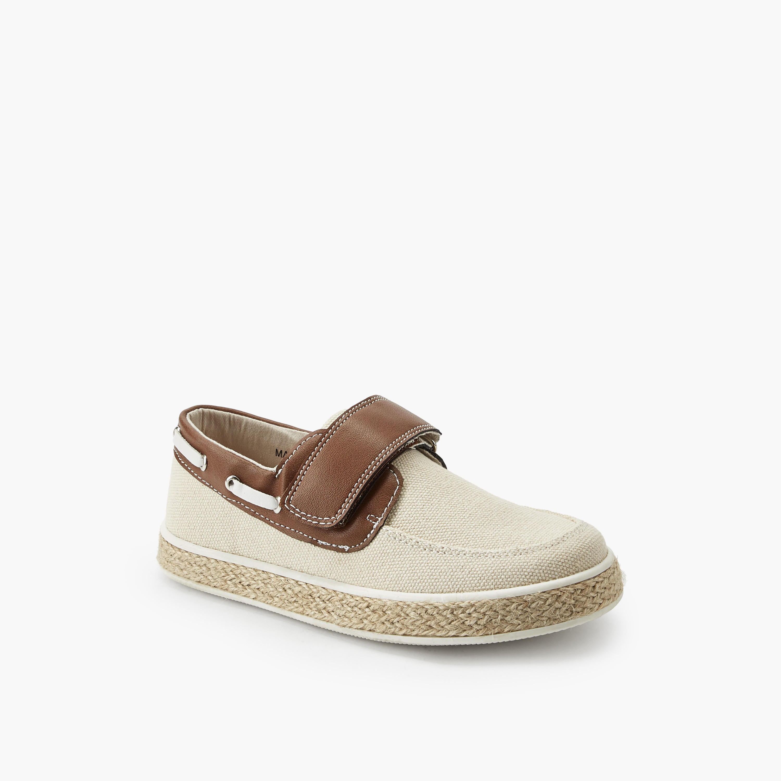 Peppermint Boys Hook & Loop Espadrille Loafers-boys-shoes-loafers-image-2