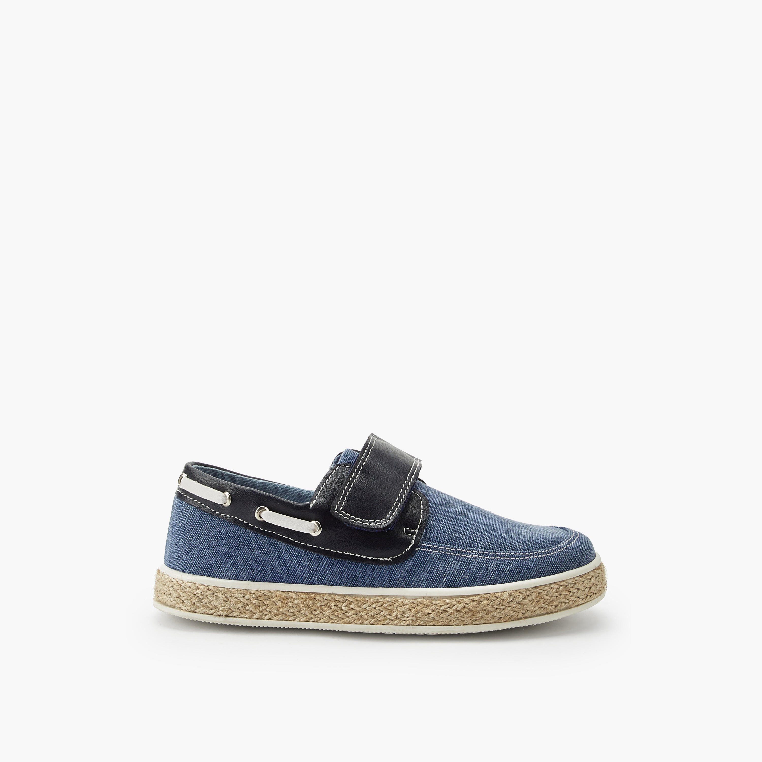 Peppermint Boys Hook & Loop Espadrille Loafers-boys-shoes-loafers-image-3