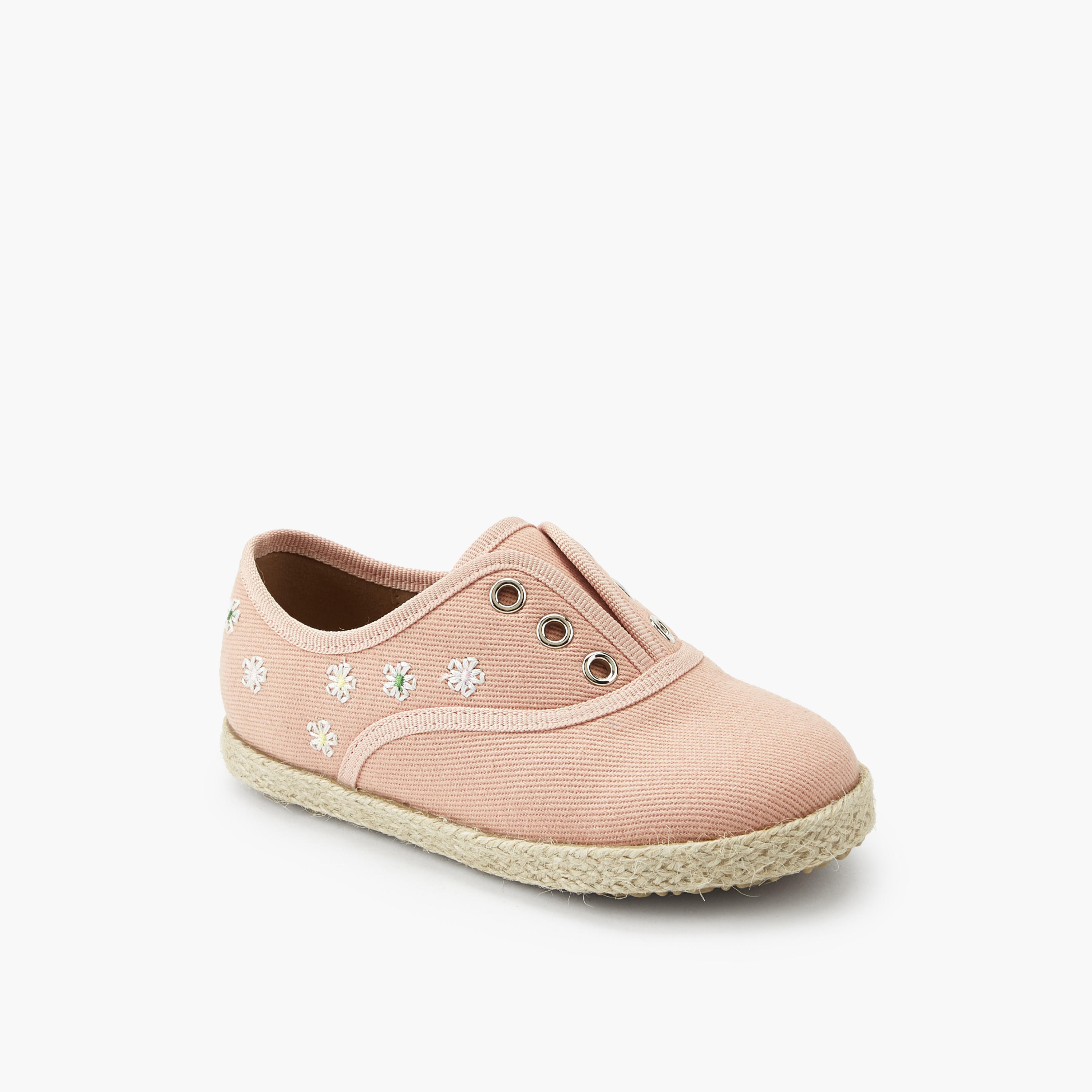 Peppermint Girls Slip-On Espadrille Sneakers-girls-shoes-sneakers-image-2