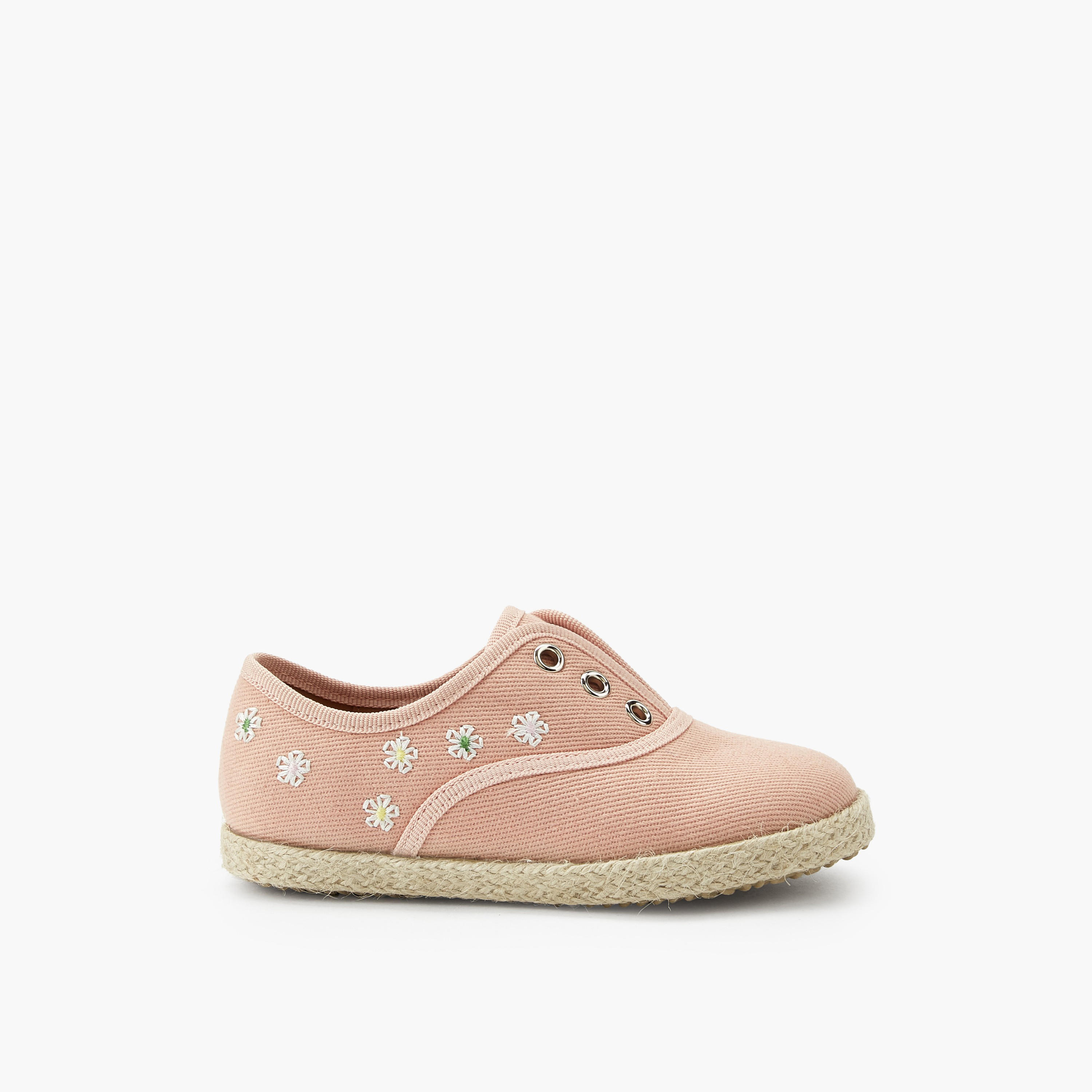 Peppermint Girls Slip-On Espadrille Sneakers-girls-shoes-sneakers-image-3
