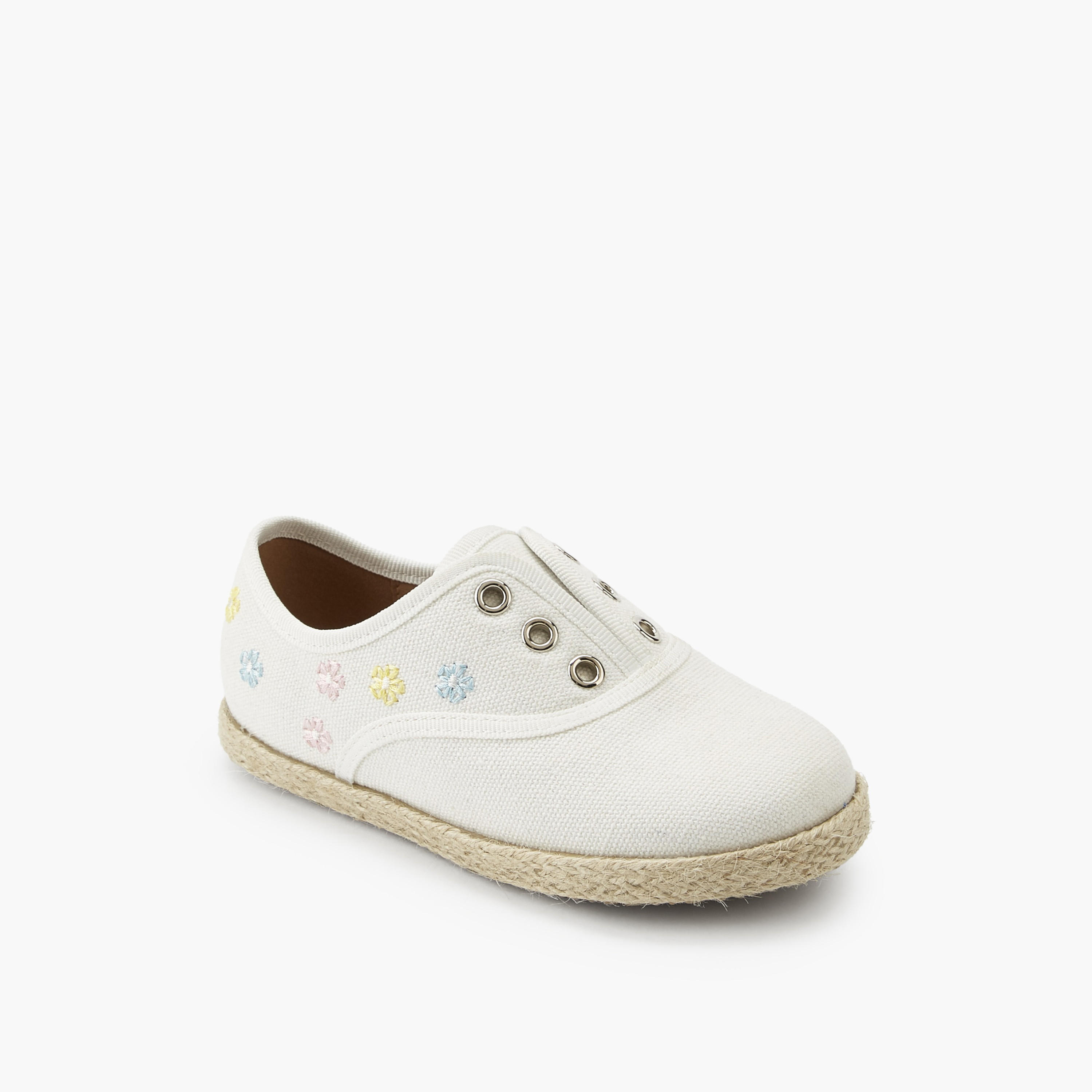 Peppermint Girls Slip-On Espadrille Sneakers-girls-shoes-sneakers-image-2