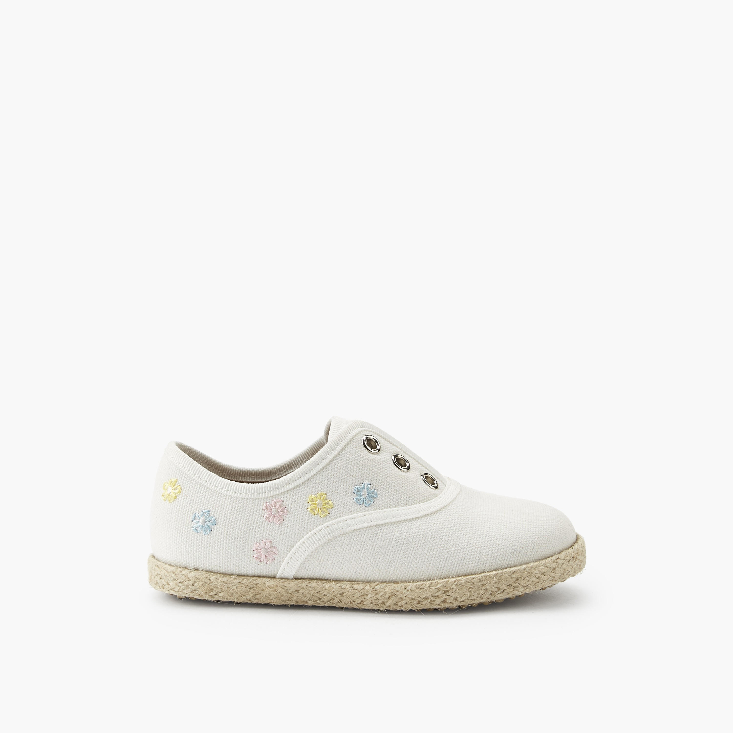 Peppermint Girls Slip-On Espadrille Sneakers-girls-shoes-sneakers-image-3