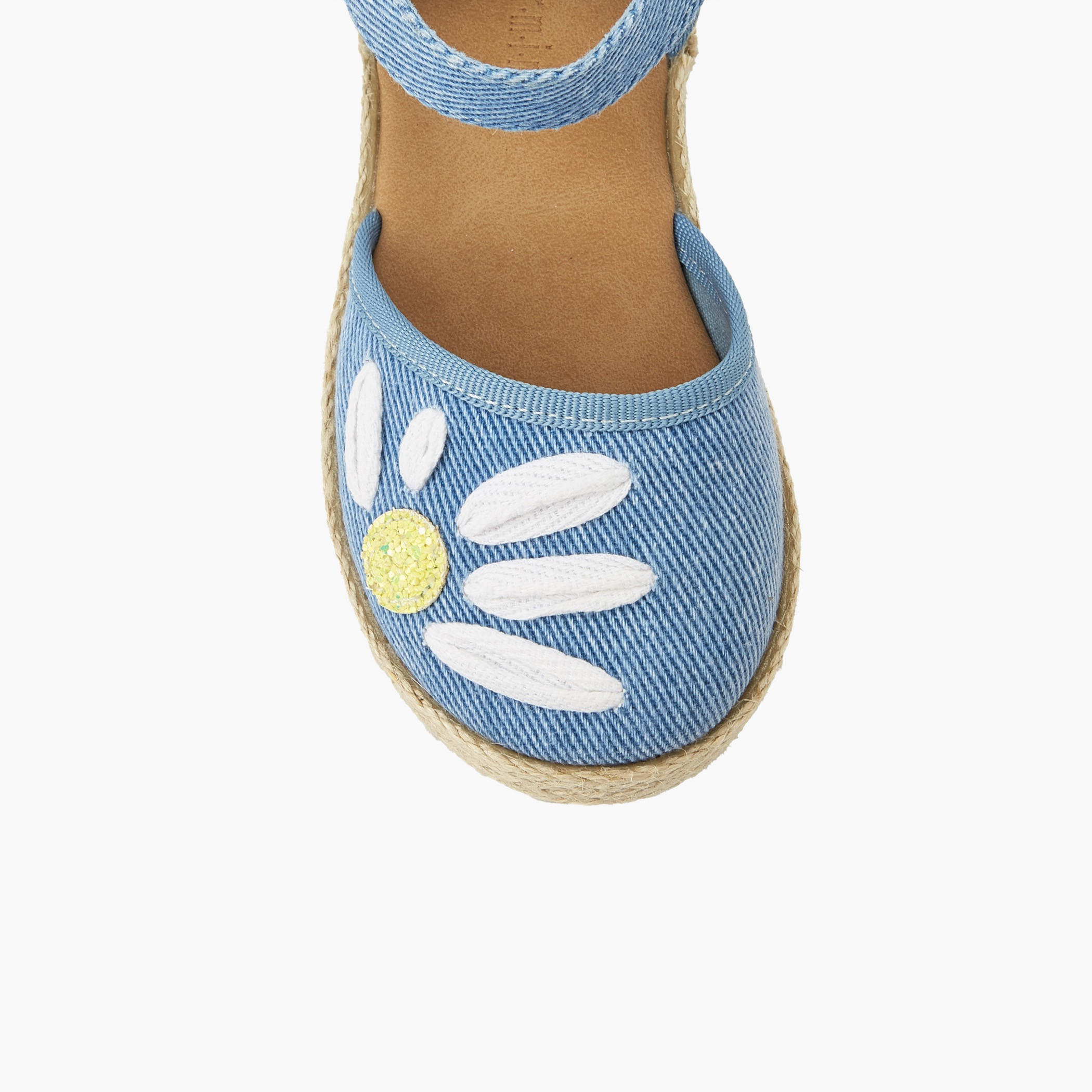 Peppermint Girls Hook & Loop Espadrille Shoes-girls-shoes-sandals-image-4