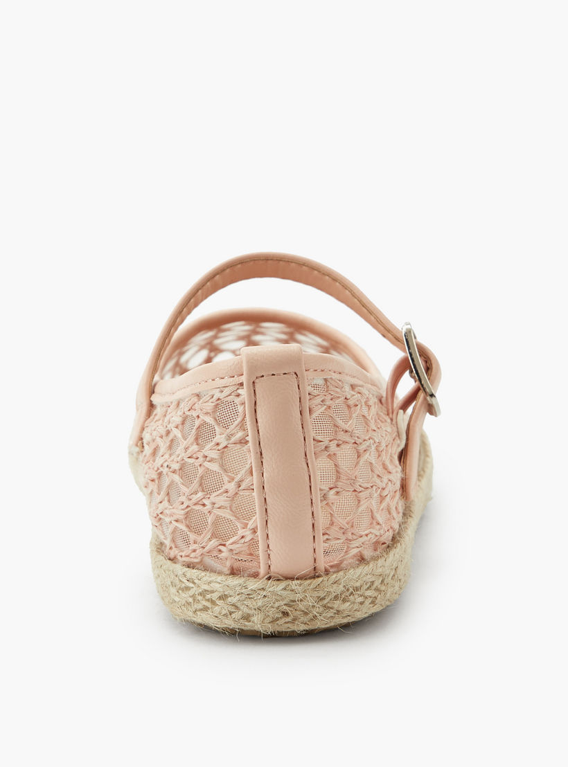 Peppermint Girls Hook & Loop Espadrille Mary Jane Shoes-girls-shoes-maryjanes-image-5