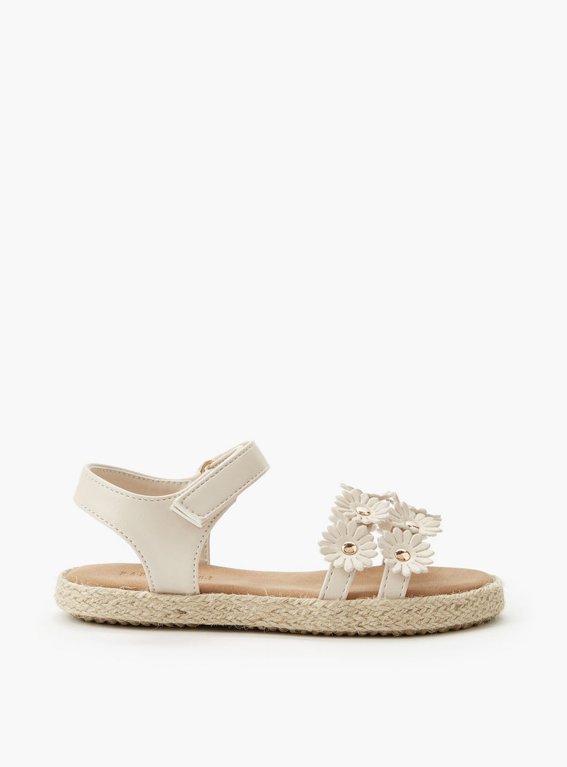 صندل إسبادريل مزين بالأزهار للبنات من بيبرمينت-girls-shoes-sandals-image-3