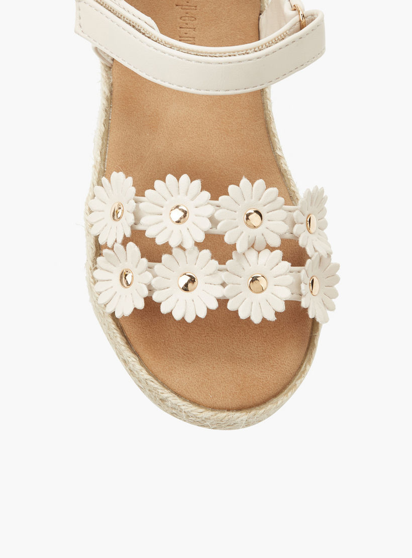 صندل إسبادريل مزين بالأزهار للبنات من بيبرمينت-girls-shoes-sandals-image-5
