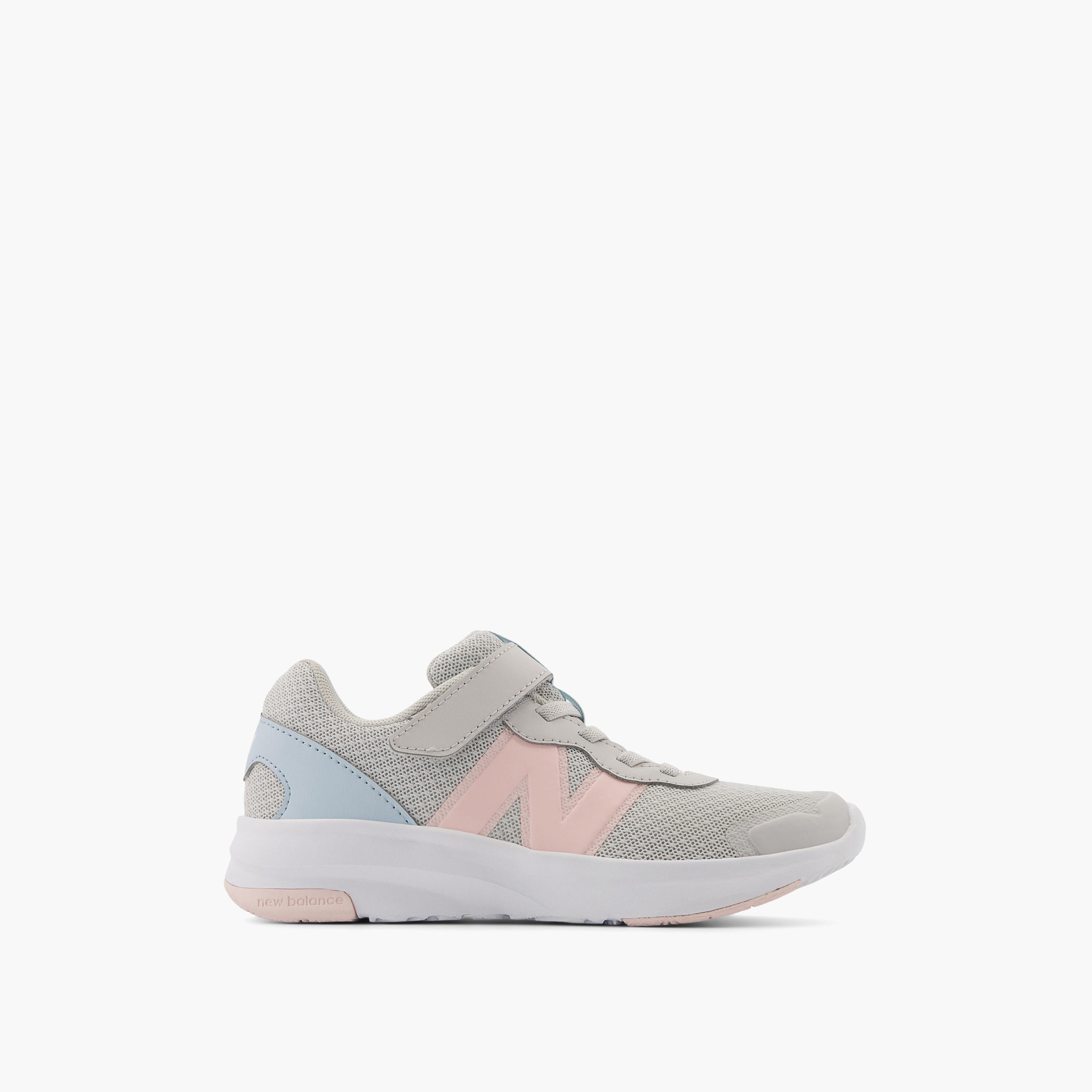 New Balance Girls' Logo Detail Sports Shoes with Hook and Loop Closure-girls-shoes-sneakers-image-2