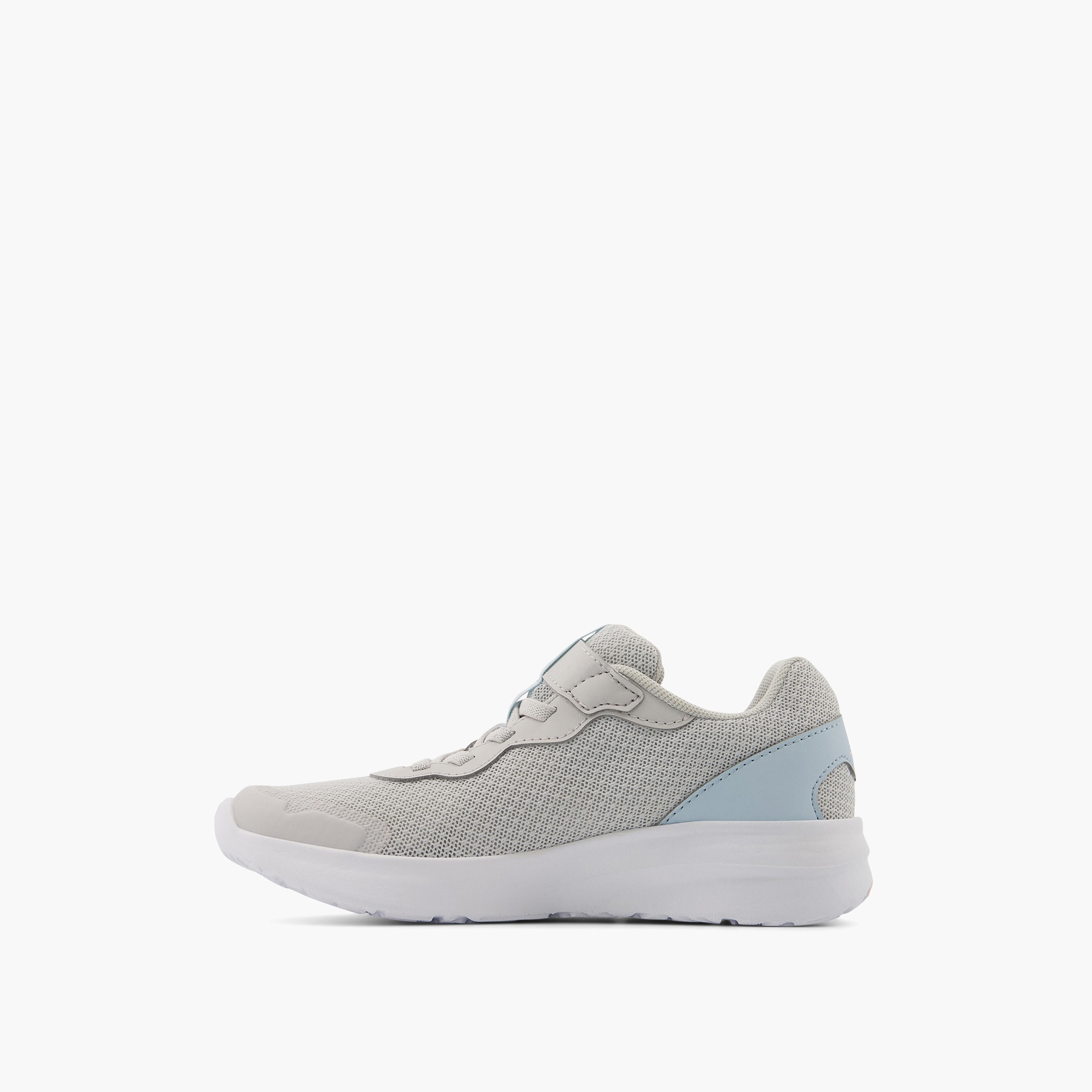 New Balance Girls' Logo Detail Sports Shoes with Hook and Loop Closure-girls-shoes-sneakers-image-4