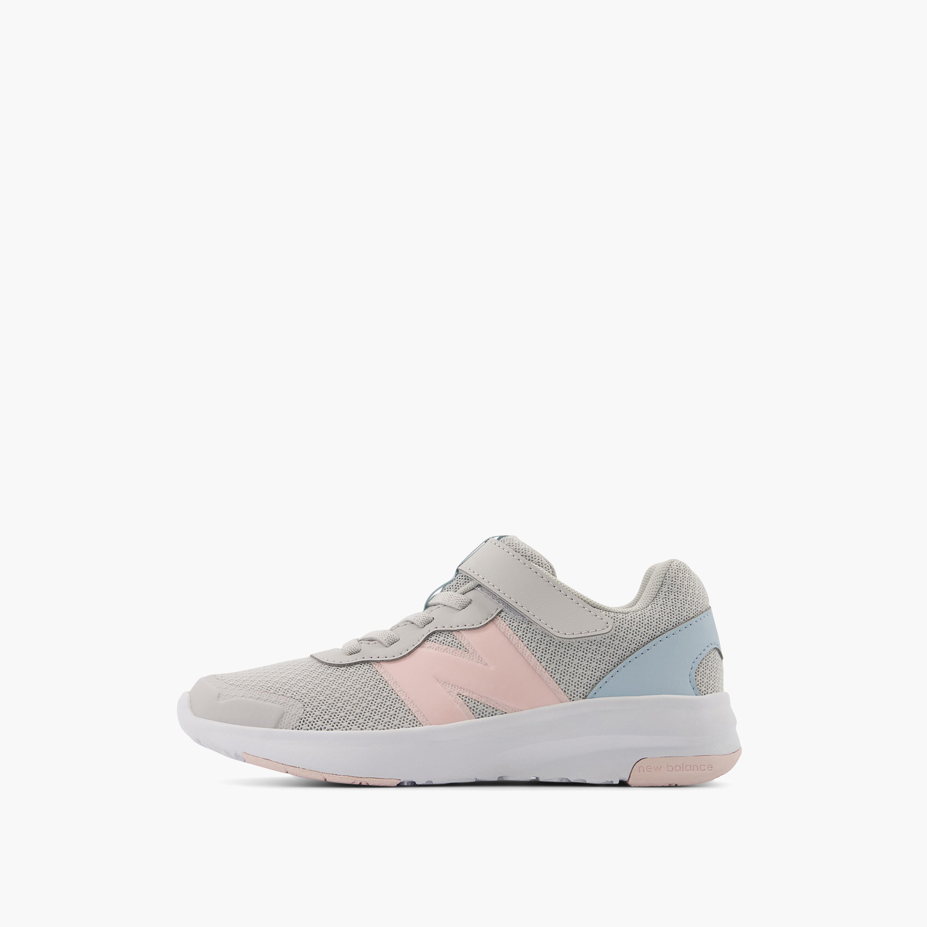 New Balance Girls' Logo Detail Sports Shoes with Hook and Loop Closure-girls-shoes-sneakers-image-9