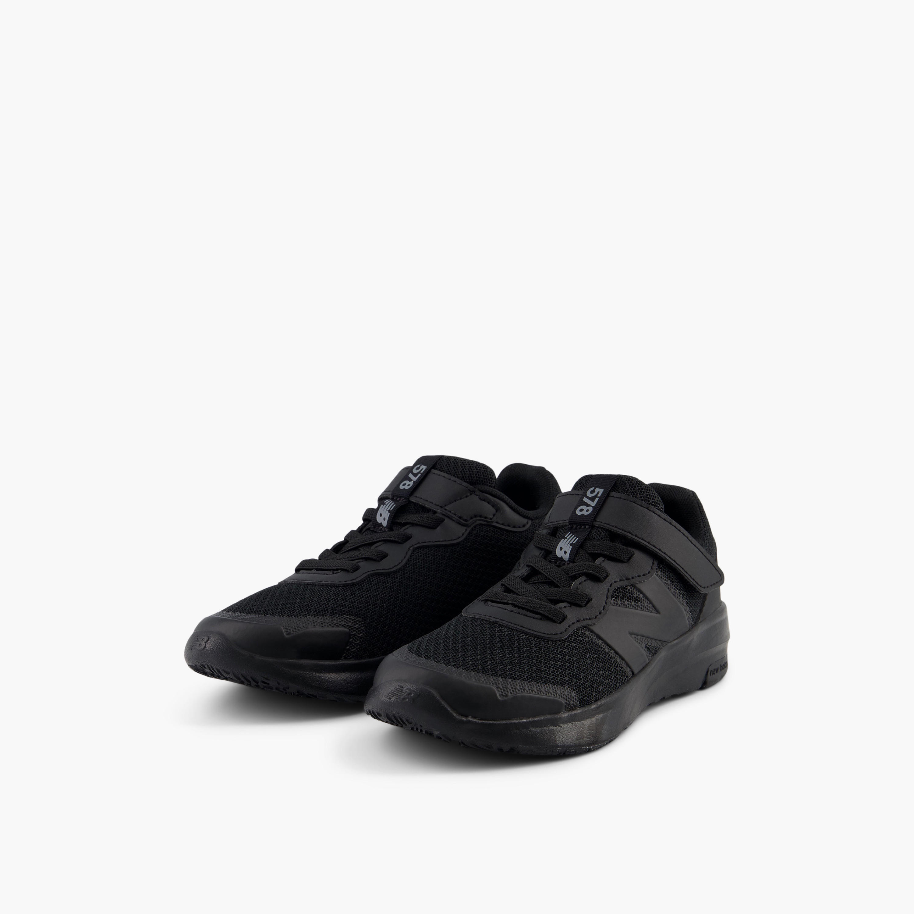 حذاء مدرسي متعدد التصاميم بشريط إغلاق لاصق للأولاد من نيو بالانس - PT578BB-M-boys-shoes-schoolshoes-image-1