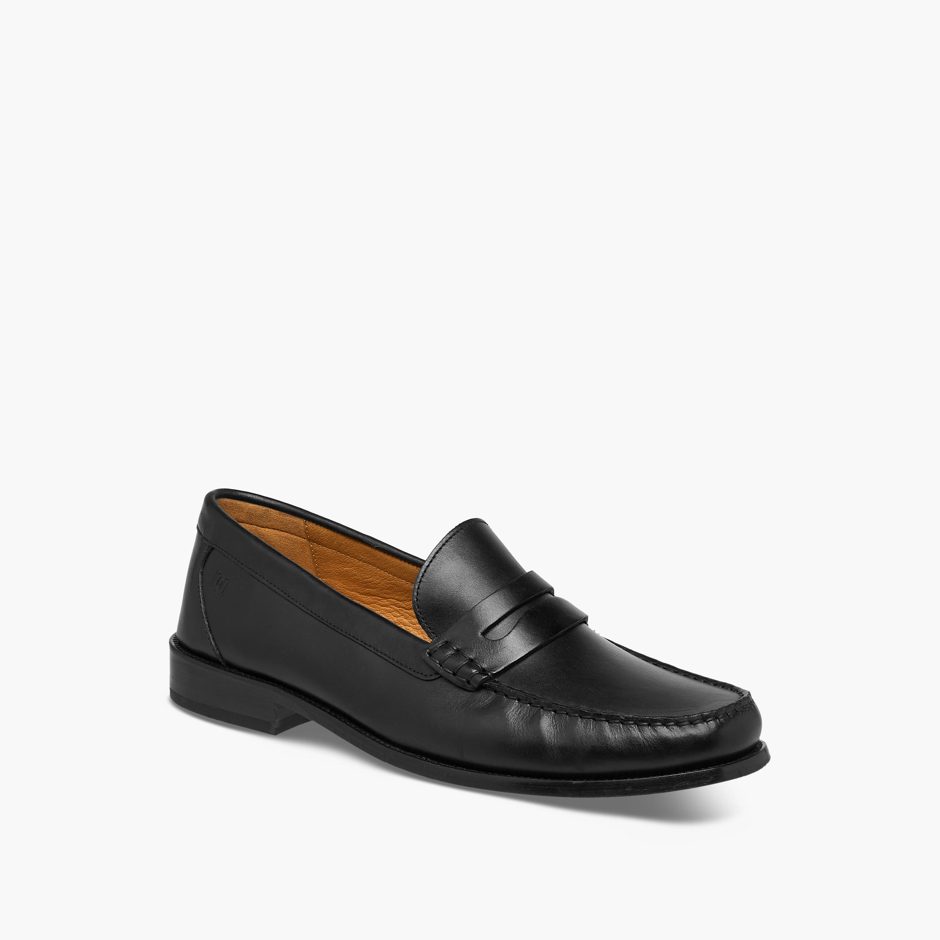 Duchini Men Leather Solid Slip-On Moccasins-men-shoes-formalshoes-image-2