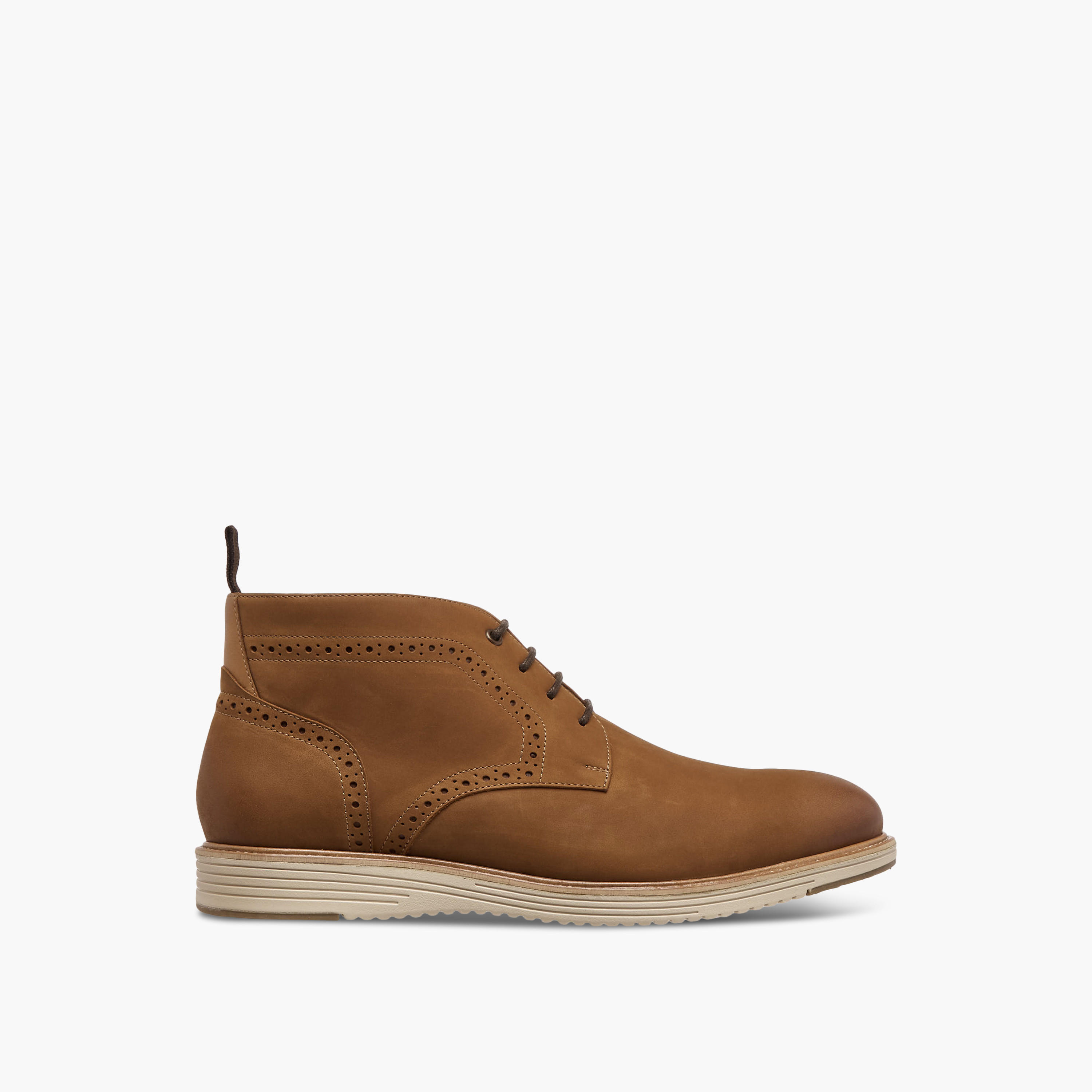 Duchini Men Solid Lace-Up Leather Boots-men-shoes-boots-image-3