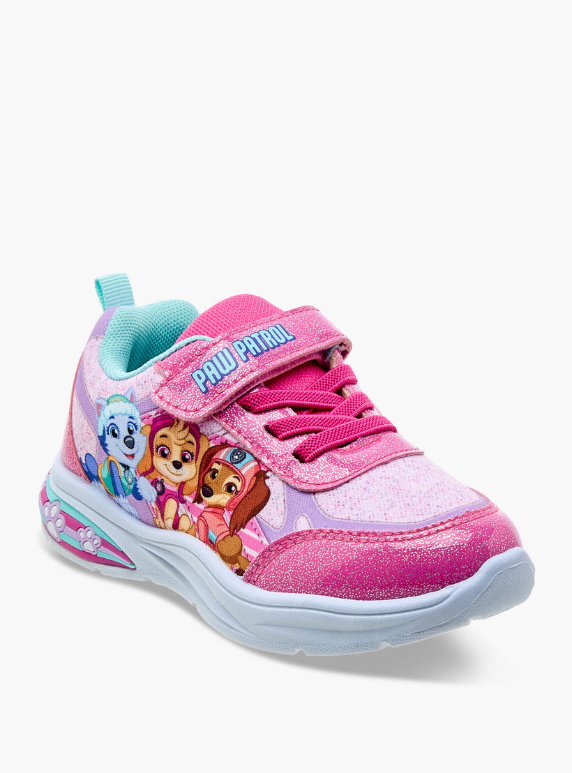 حذاء سنيكرز بشريط إغلاق لاصق وضوء وطبعات باو باترول-girls-shoes-sneakers-image-2
