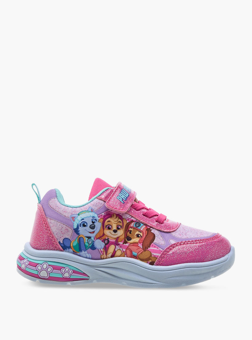 حذاء سنيكرز بشريط إغلاق لاصق وضوء وطبعات باو باترول-girls-shoes-sneakers-image-3