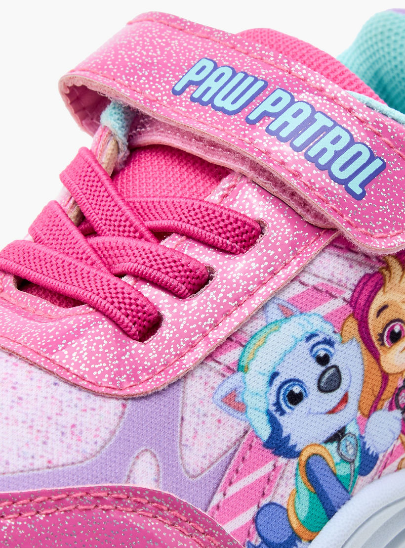 حذاء سنيكرز بشريط إغلاق لاصق وضوء وطبعات باو باترول-girls-shoes-sneakers-image-4